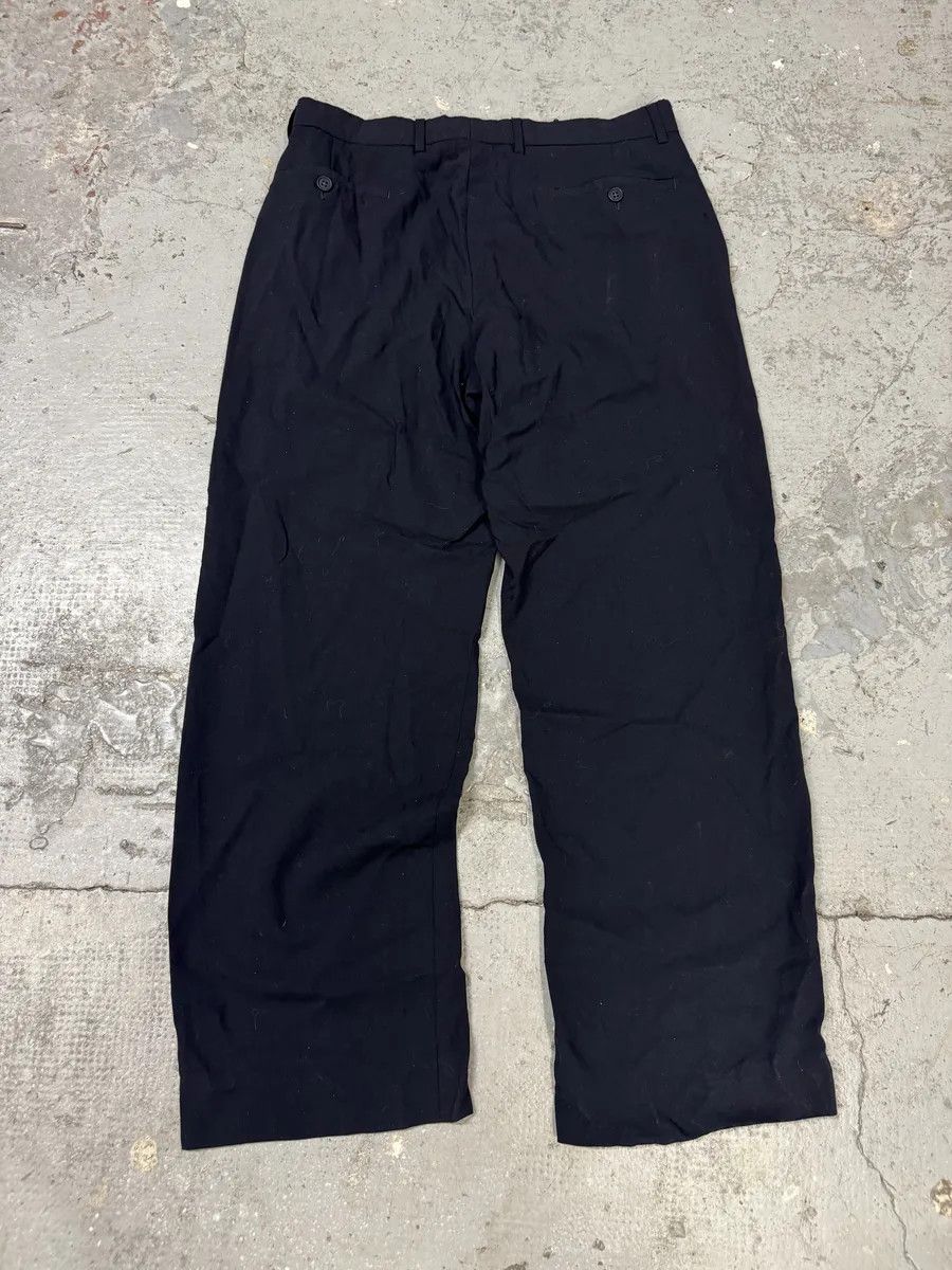Emporio Armani 1990s Emporio Armani Navy Relaxed Minimalist Pants Size US 31 - 3 Thumbnail