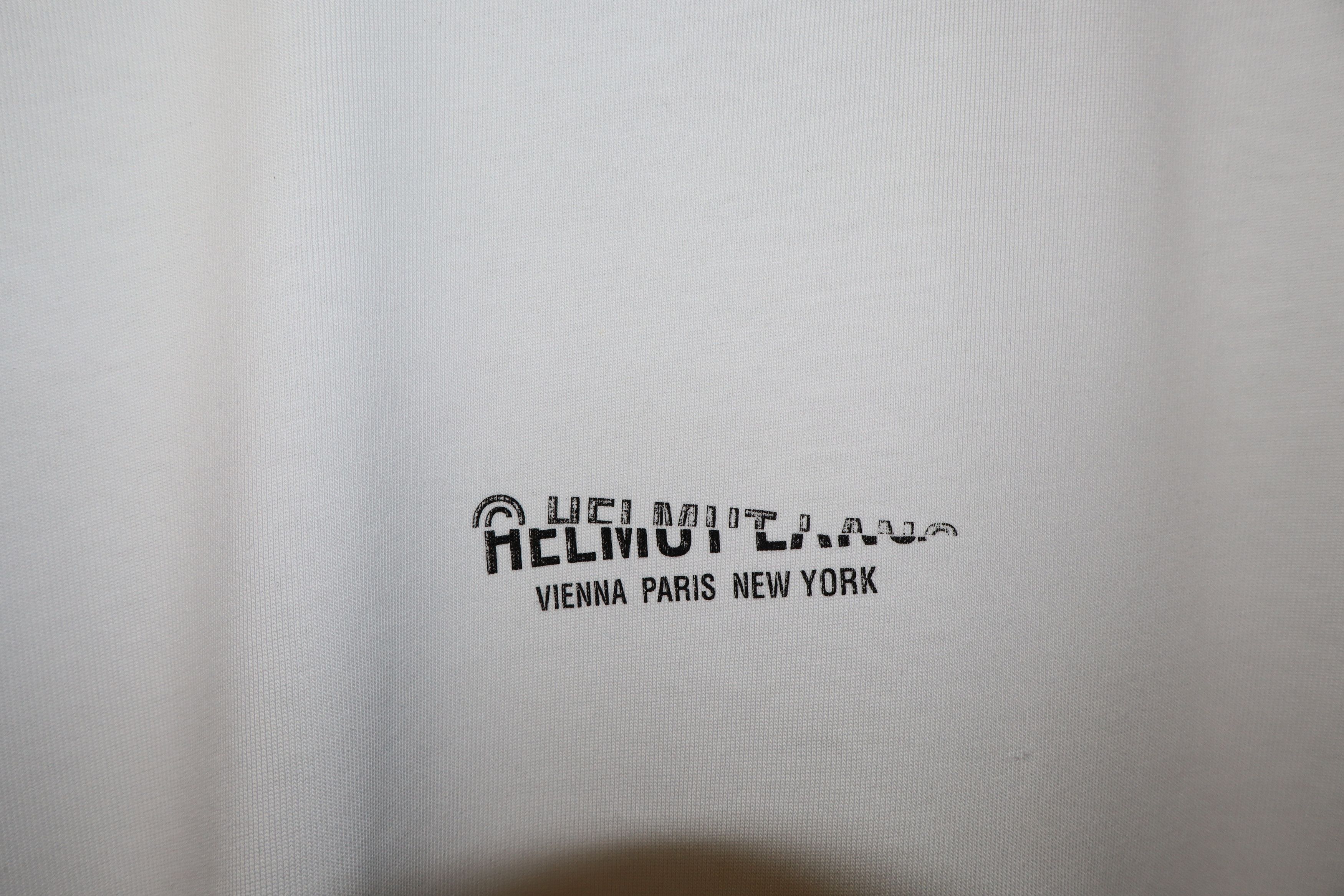 Helmut Lang Crumple logo t-shirt Size US M / EU 48-50 / 2 - 3 Thumbnail