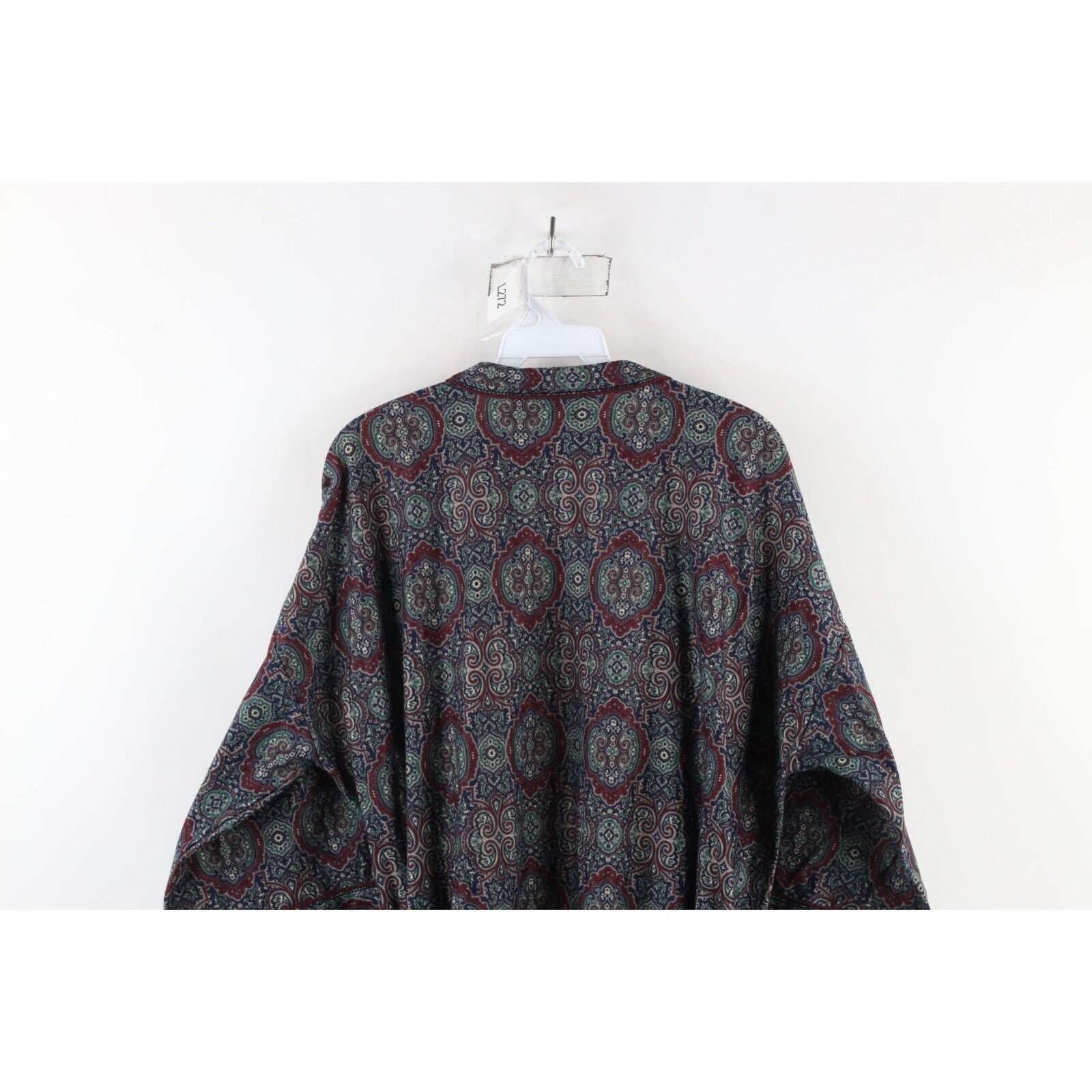 Vintage Vintage 90s Streetwear Rainbow Paisley Chamois Cloth Robe Size US L / EU 52-54 / 3 - 12 Thumbnail
