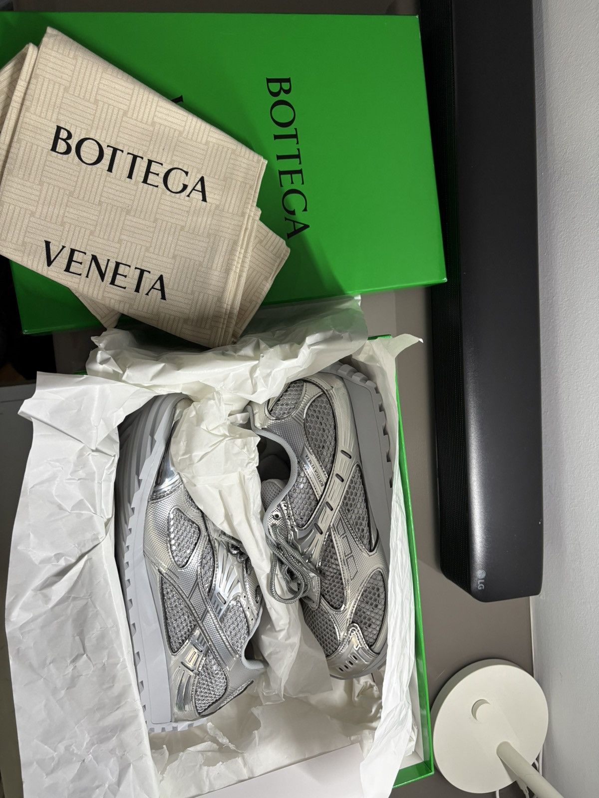 Bottega Veneta Bottega veneta sneaker Size US 12 / EU 45 - 2 Thumbnail