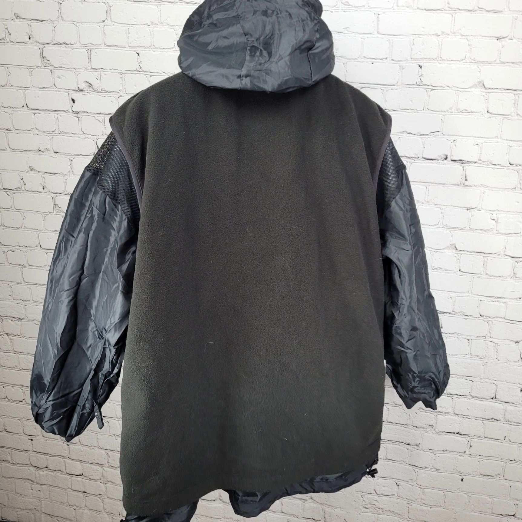 Port Authority Goodman Air Conditioning & Heating Black Hood Removable Fleece Lined Jacket 3XL Size US XXL / EU 58 / 5 - 6 Thumbnail