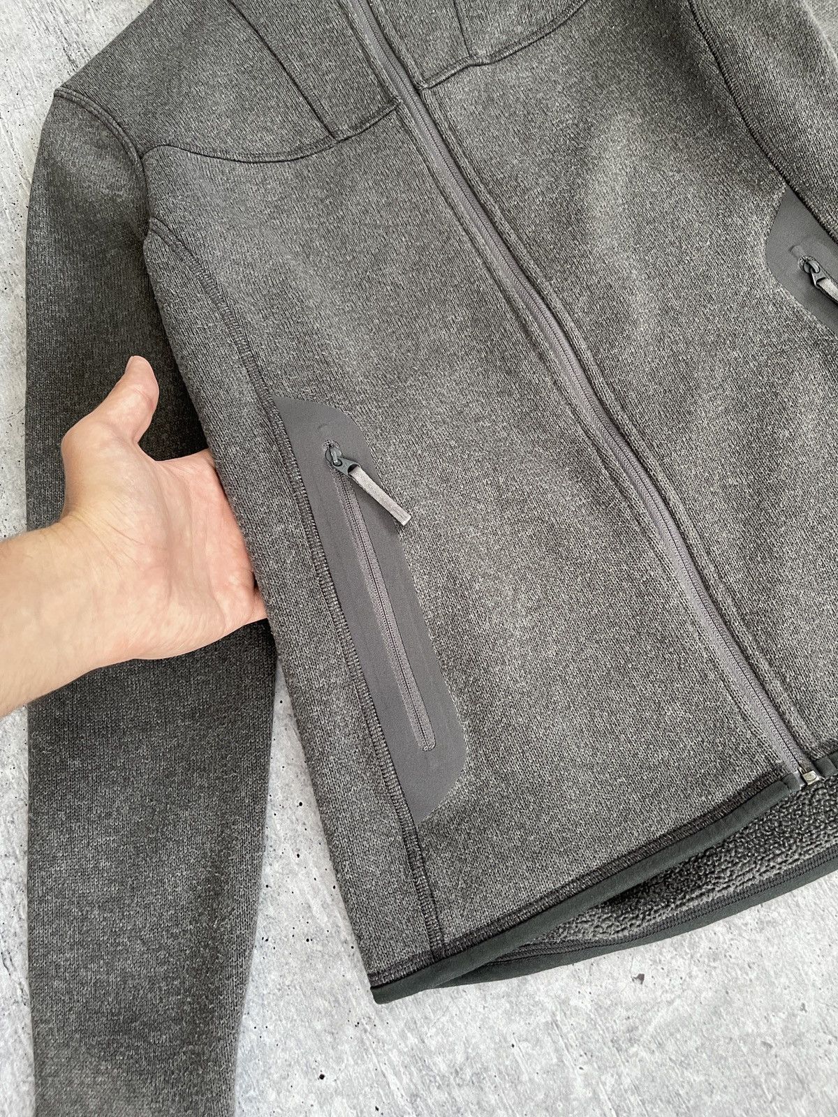 Arc'teryx Arc'teryx Covert Fleece Hoodie Dark Full Zipper Jacket Size M / US 6-8 / IT 42-44 - 9 Thumbnail