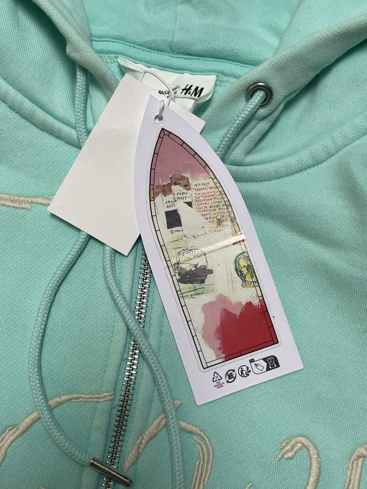 Who Decides War Who Decides War x Jean-Michel Basquiat x H&M ZIP UP HOODIE Size US L / EU 52-54 / 3 - 6 Thumbnail
