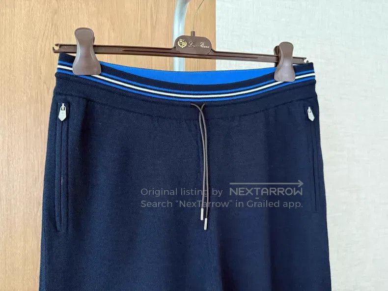 Hermes Hermes size L Men's knitted track pants for spring and autu Size US 26 / EU 42 - 2 Thumbnail