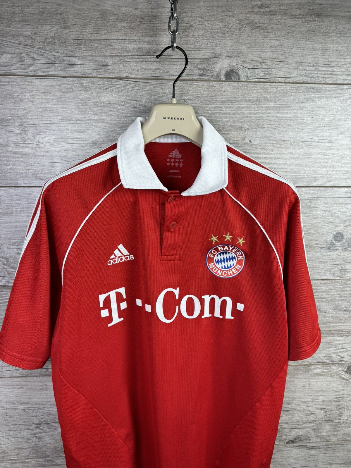 Adidas BAYERN ADIDAS 2006/2007 FOOTBALL HOME JERSEY SIZE L Size US L / EU 52-54 / 3 - 4 Thumbnail