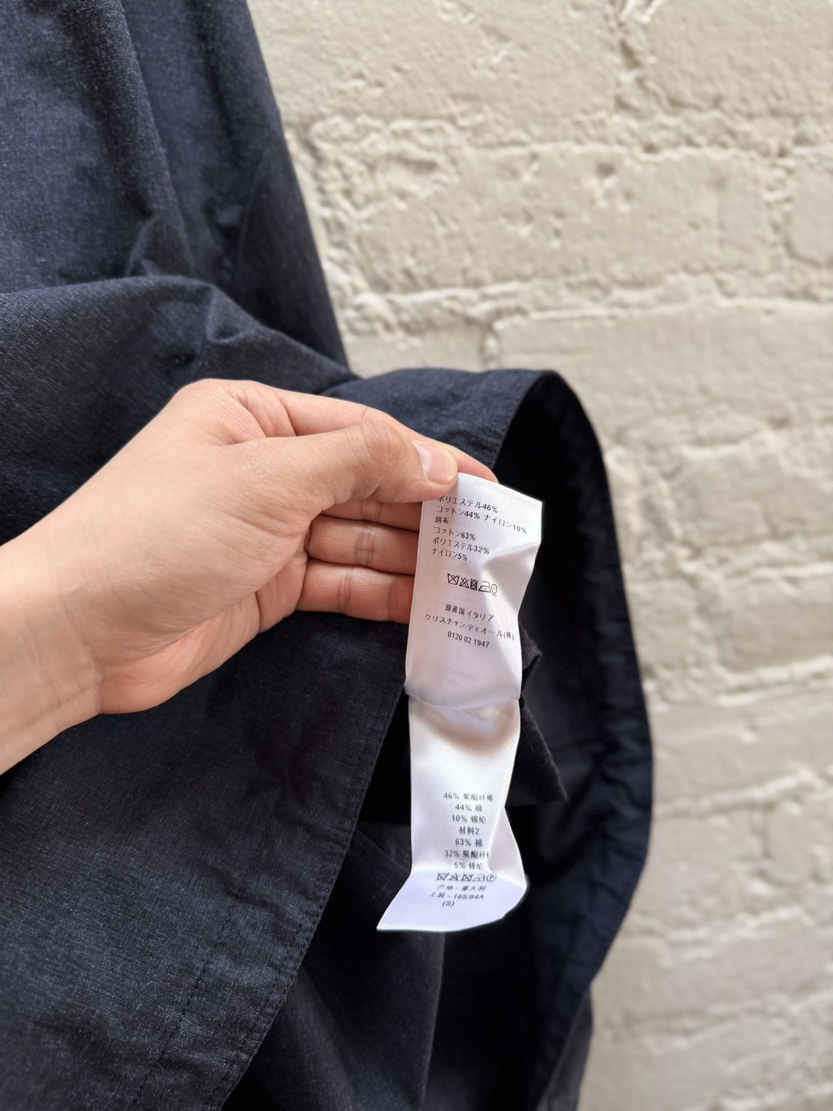 Dior FW19 Indigo Denim Anorak Jacket Size S / US 4 / IT 40 - 14 Thumbnail