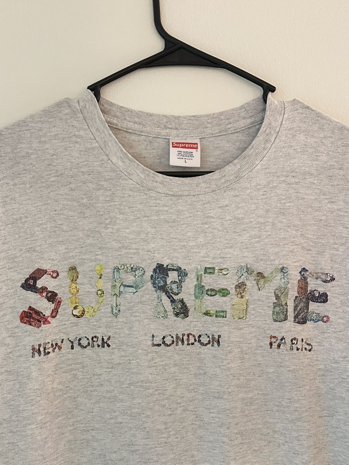 Supreme Supreme Rocks Tee Size US L / EU 52-54 / 3 - 2 Thumbnail