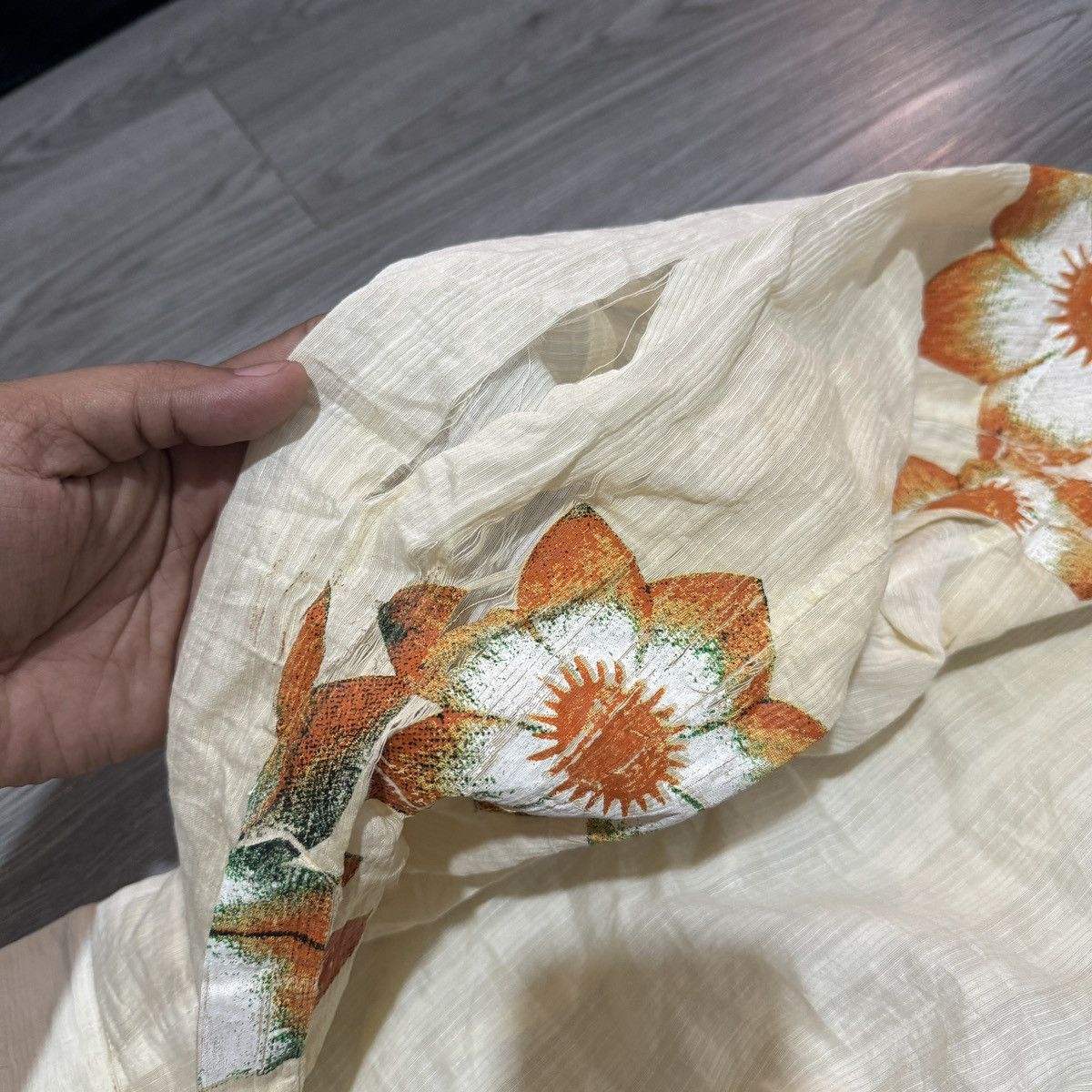 John Galliano SS06 John Galliano Floral Shirt Size US M / EU 48-50 / 2 - 8 Thumbnail