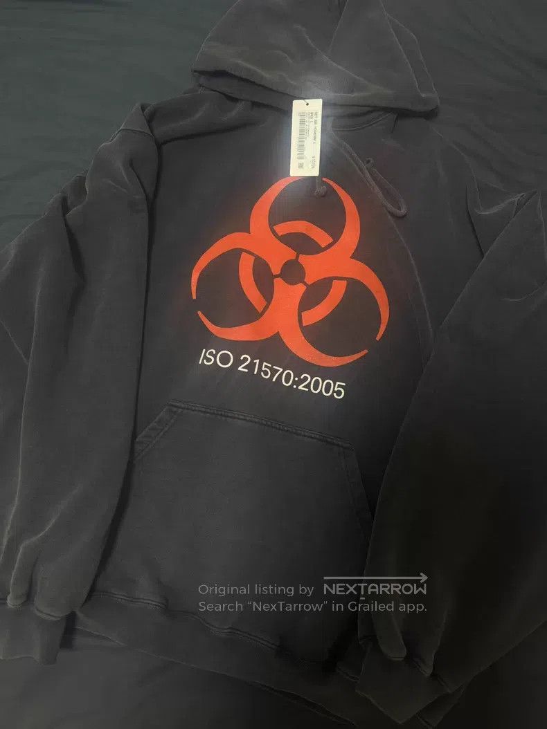 Vetements Vetements Black Bio Hoodie Size US L / EU 52-54 / 3 - 1 Thumbnail