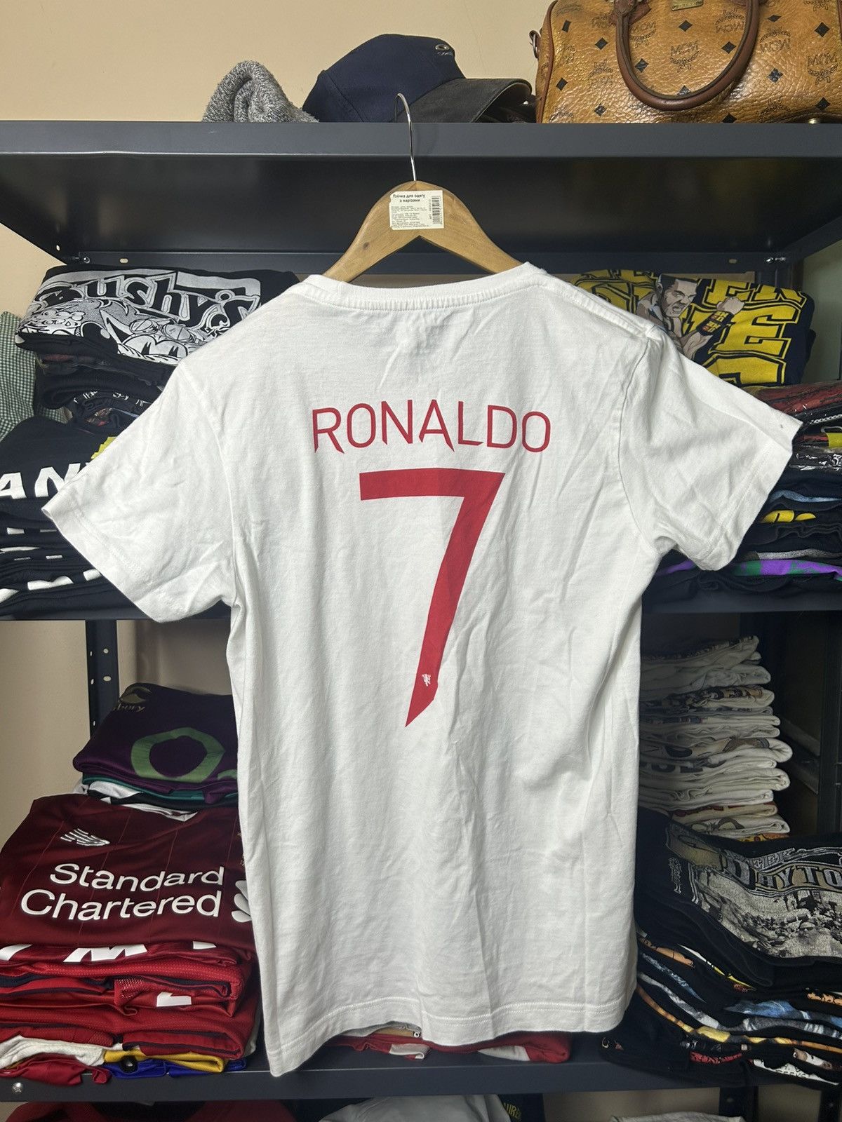 Adidas Cristiano Ronaldo #7 Manchester United Tee (Adidas, Size S) Size US S / EU 44-46 / 1 - 1 Thumbnail