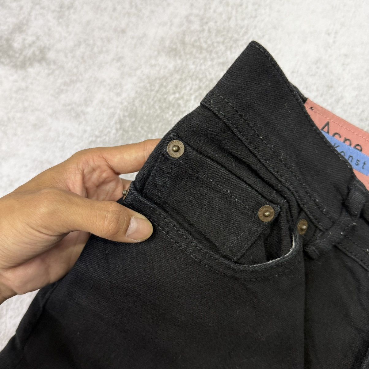 Acne Studios Acne Studios black longjeans bla konst stockholm Size 29" - 4 Thumbnail