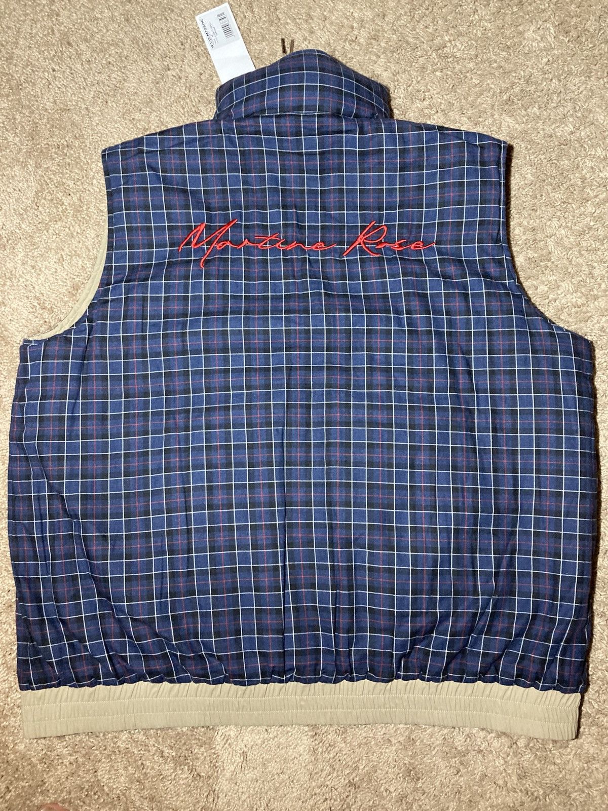 Martine Rose New AW21 Martine Rose Reversible Flannel Tactical Jacket MR Size US M / EU 48-50 / 2 - 1 Thumbnail