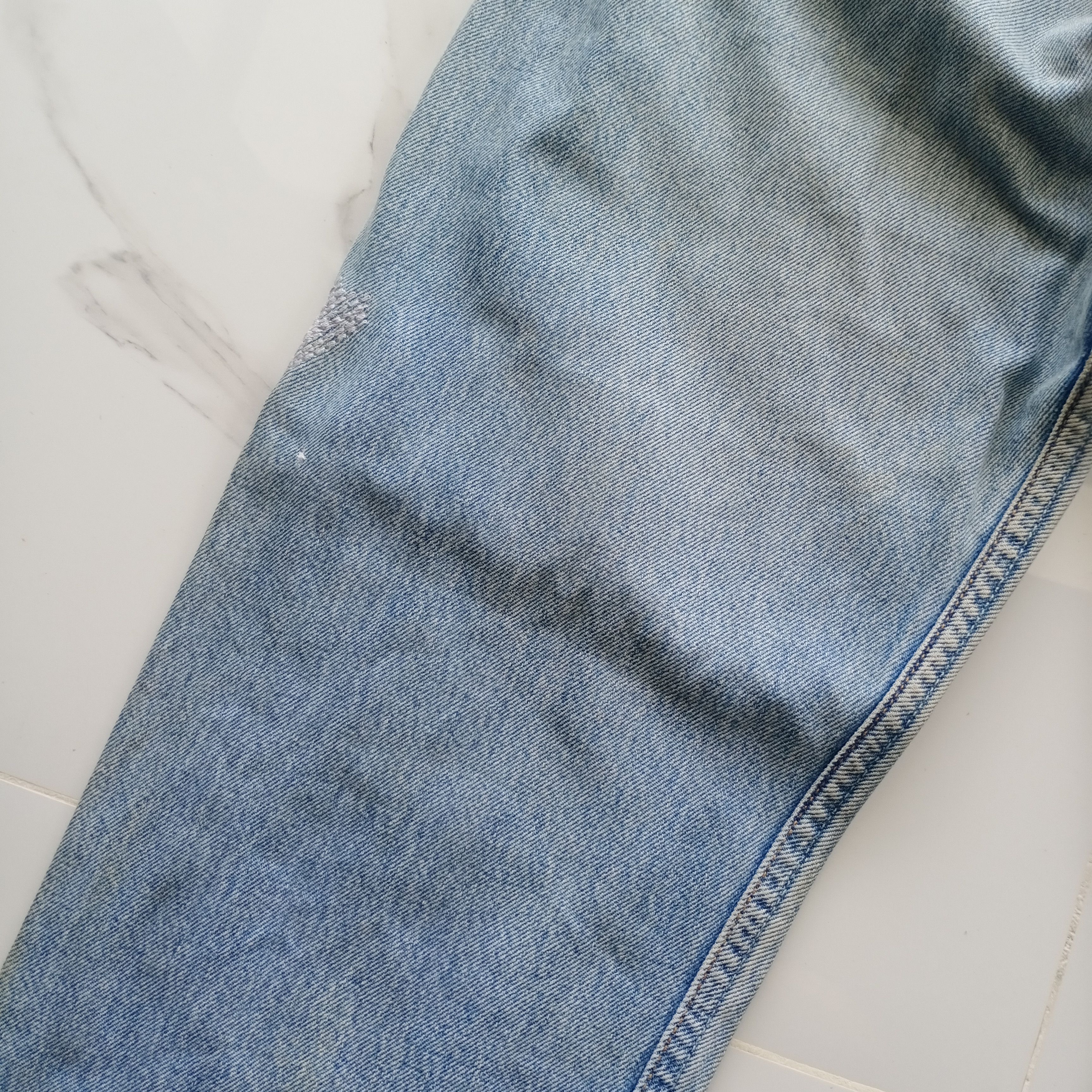Levi's Vintage Levis 501 Canada Distressed Denim Jeans USA big E Size US 32 / EU 48 - 16 Thumbnail