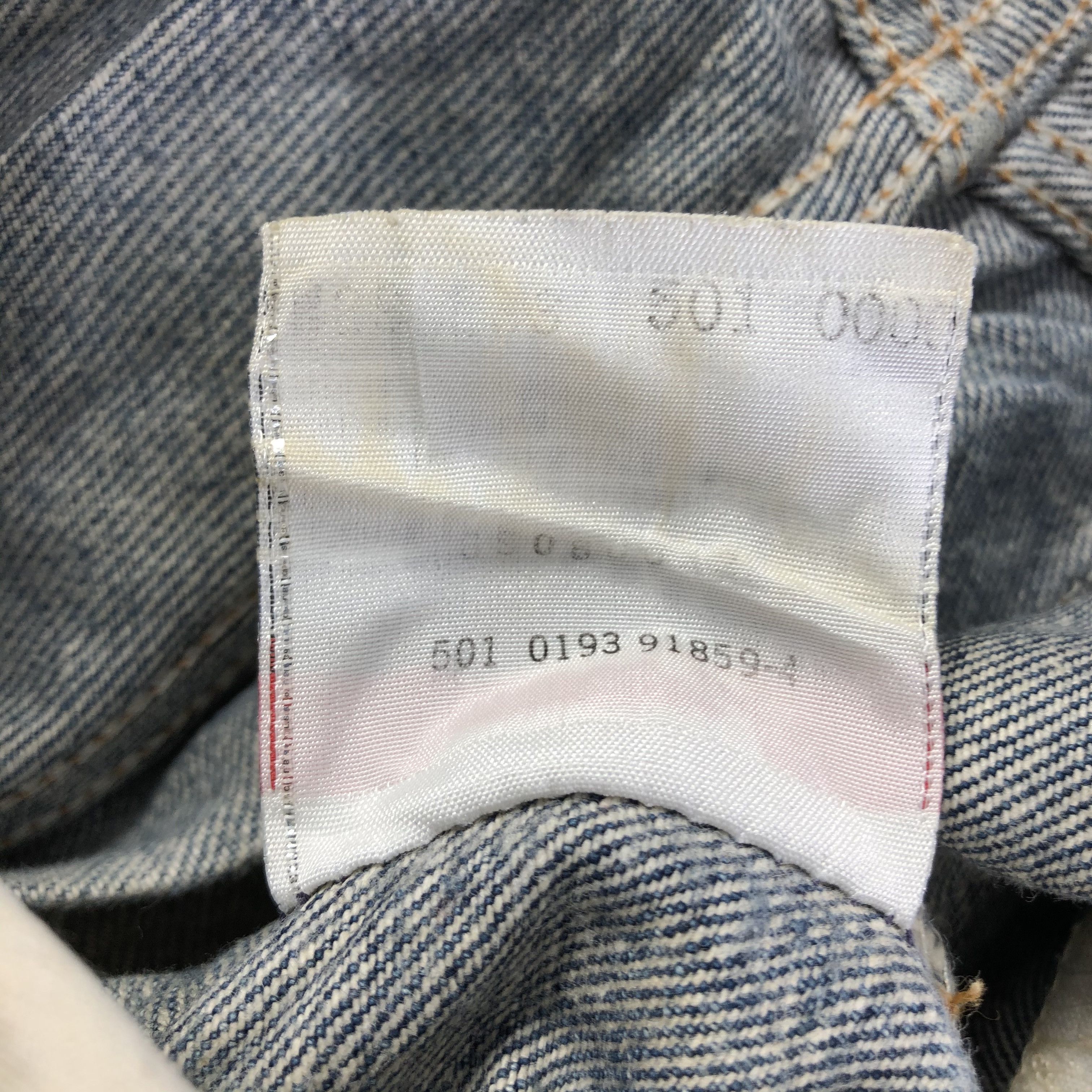 Levi's 90s Vintage Levis 501 Jeans-J3977 Size US 29 - 13 Thumbnail