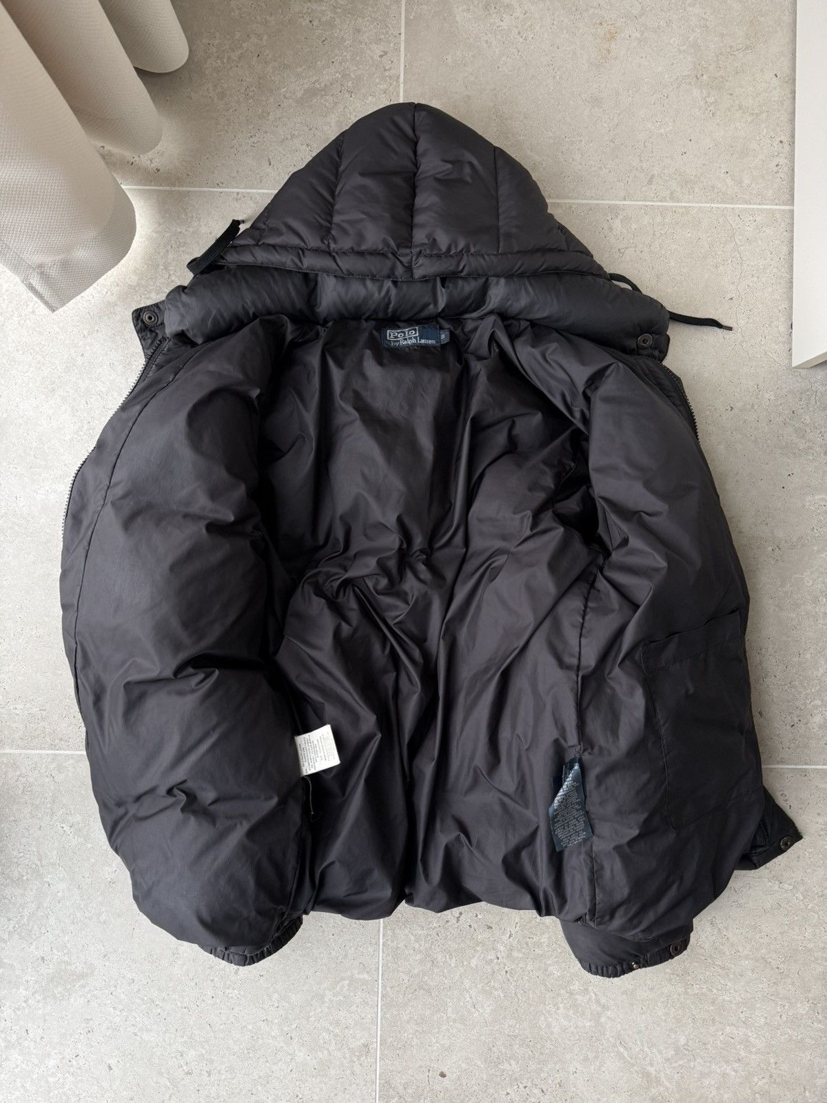 Polo Ralph Lauren Vintage 90’s Polo Ralph Lauren Puffer Jacket With Hood Size US S / EU 44-46 / 1 - 7 Thumbnail