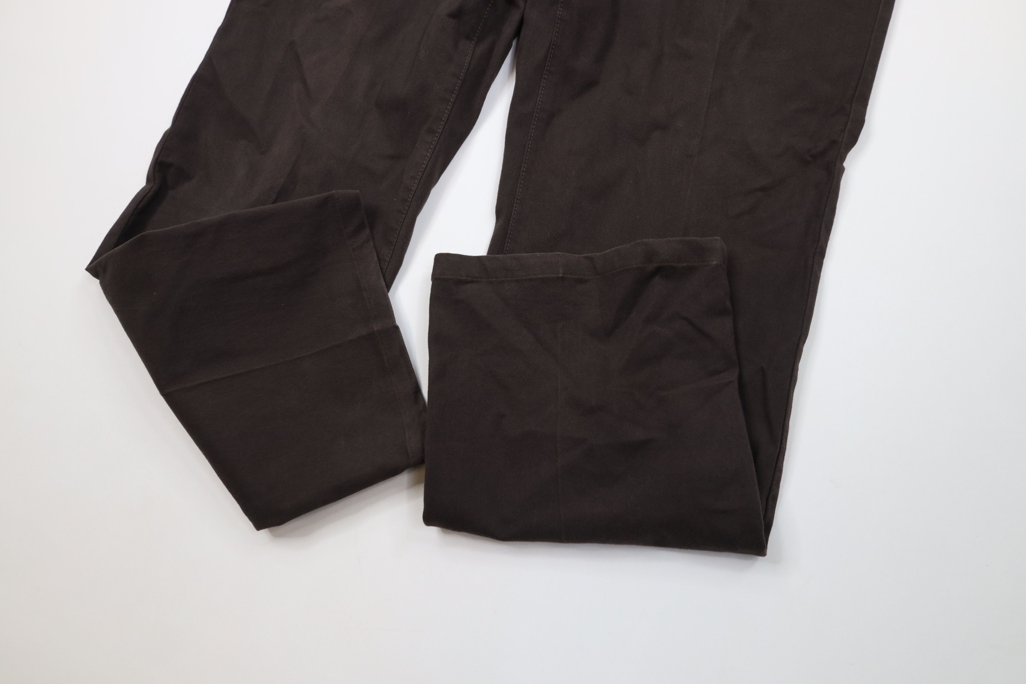 Vintage Vintage Y2K Streetwear Stretch Moleskin Wide Leg Pants Brown Size US 36 / EU 52 - 5 Thumbnail