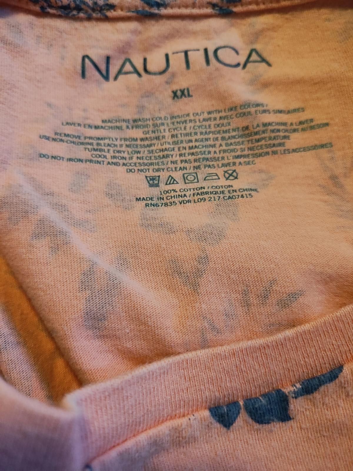 Nautica Nautica Summer Explorer Tee - Men's Floral Print T-Shirt, XL Size US XXL / EU 58 / 5 - 6 Thumbnail