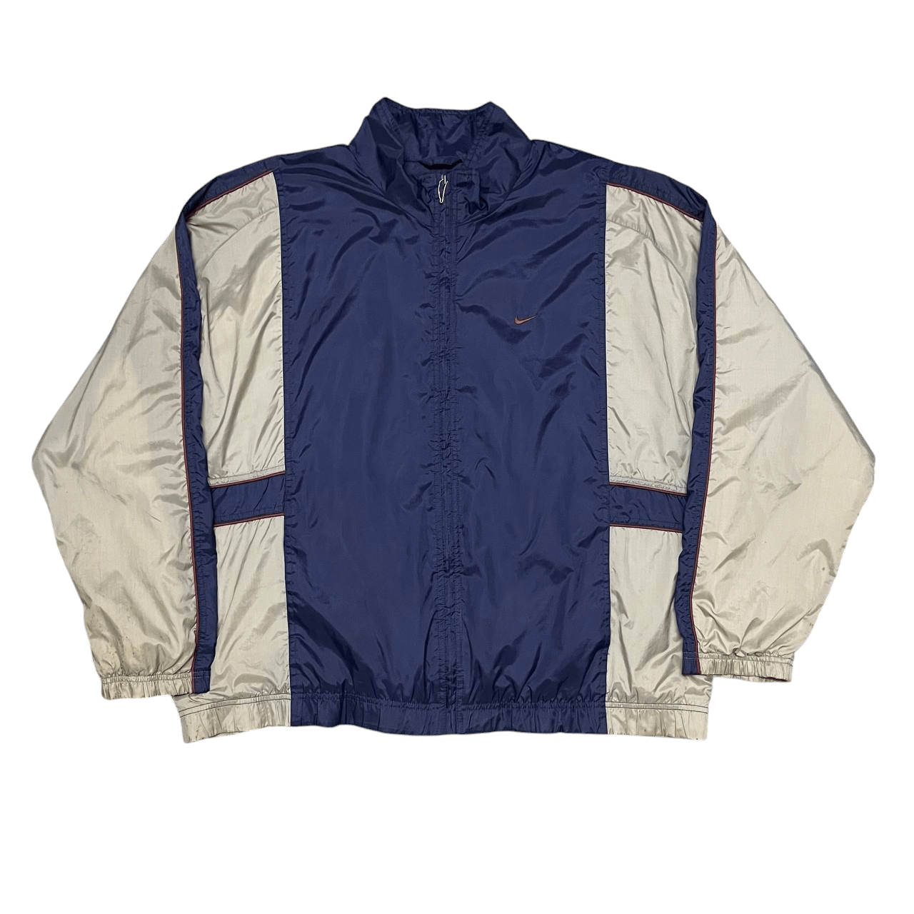 Nike Vintage 90's Nike Spellout Windbreaker Jacket Size US XL / EU 56 / 4 - 4 Thumbnail