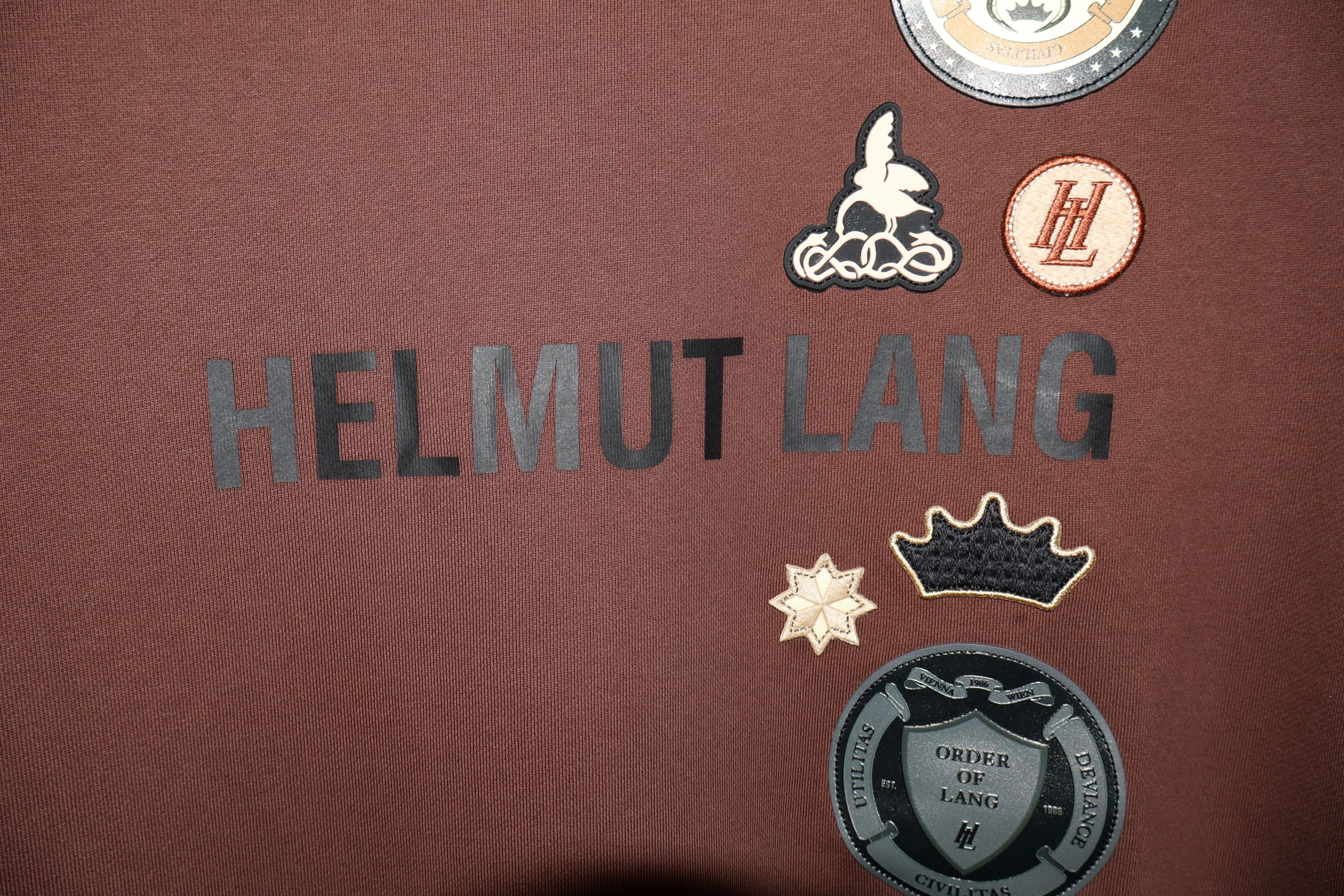 Helmut Lang Order of lang patches sweatshirt Size US M / EU 48-50 / 2 - 8 Thumbnail