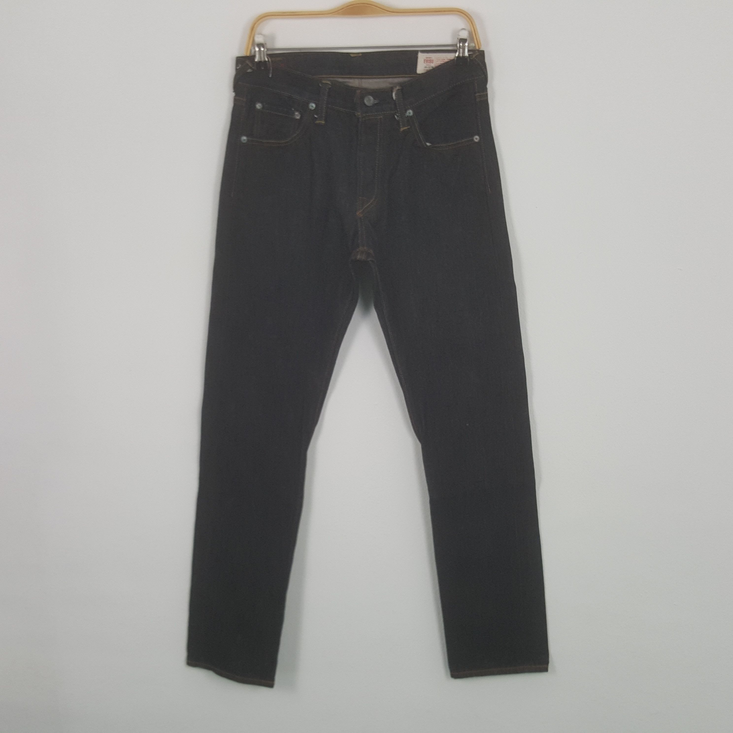 Japanese Brand × Vintage Vintage Evisu No 3 Diacock Rainbow Denim Jeans Size US 30 / EU 46 - 3 Thumbnail