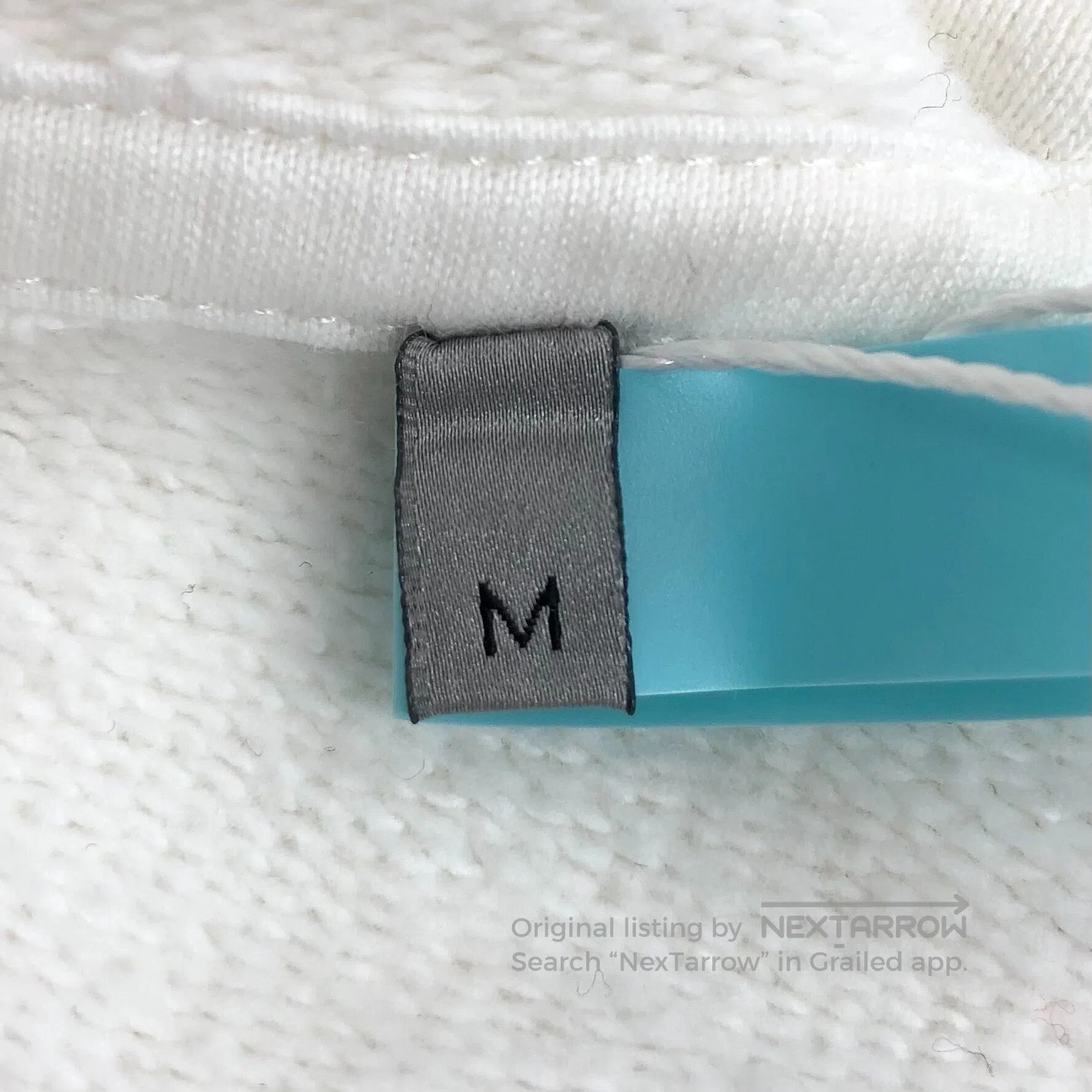 Dior Dior White Logo Embroidered Cotton Collar Half-Zip Long-Sl Size US M / EU 48-50 / 2 - 6 Thumbnail
