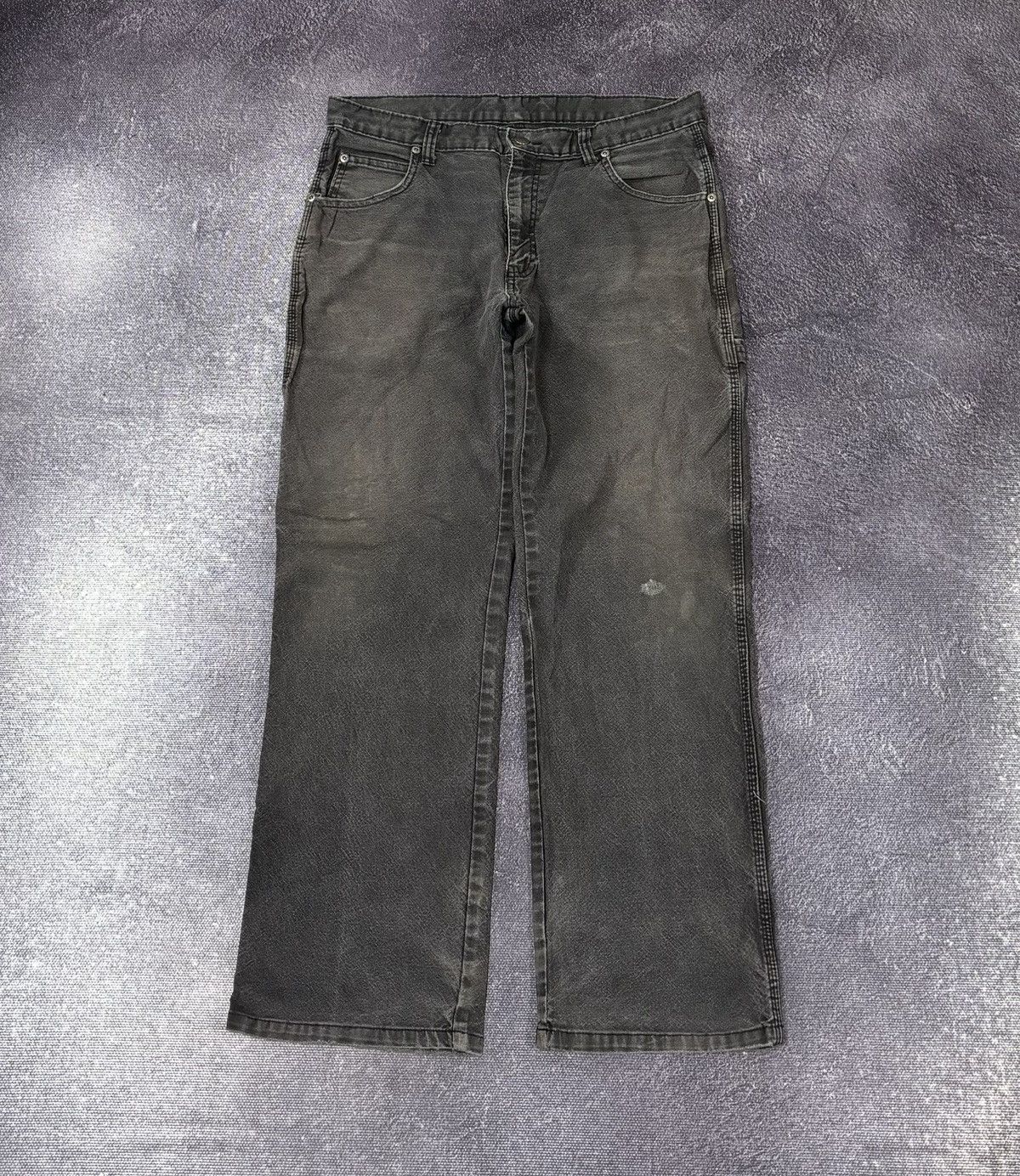 Dickies Vintage Dickies Y2K Workwear Hype Denim Flared Pants Jeans Size US 32 / EU 48 - 2 Thumbnail