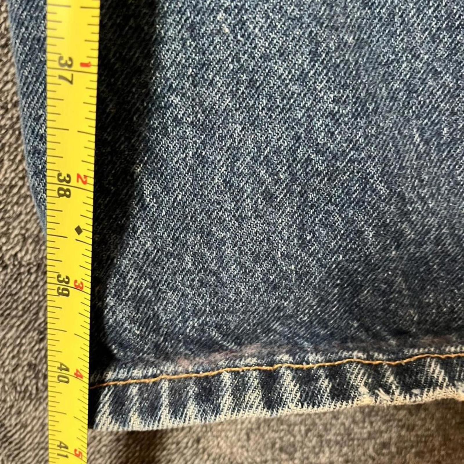 Levi's Vintage 90s SilverTab Hipster Flare Jeans 7JR M Size 30" / US 8 / IT 44 - 6 Thumbnail