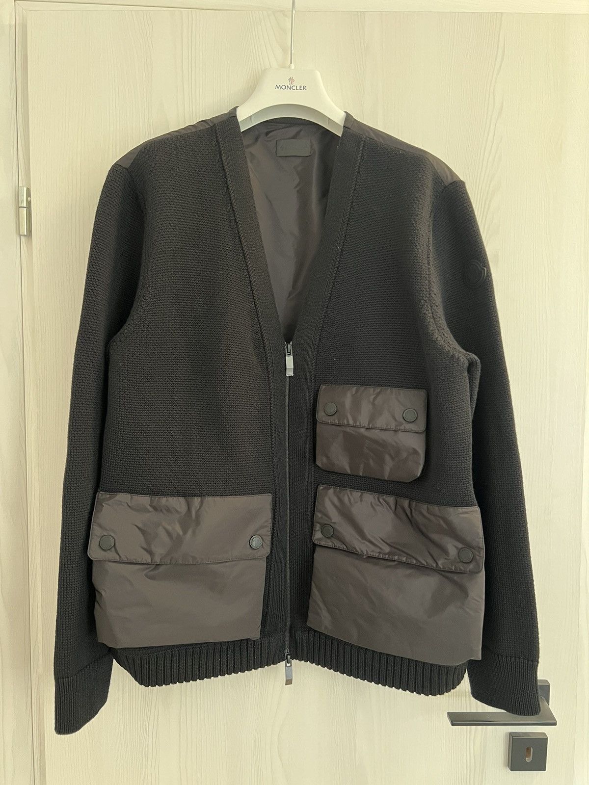 Moncler Cardigan Tricot Size US L / EU 52-54 / 3 - 1 Thumbnail
