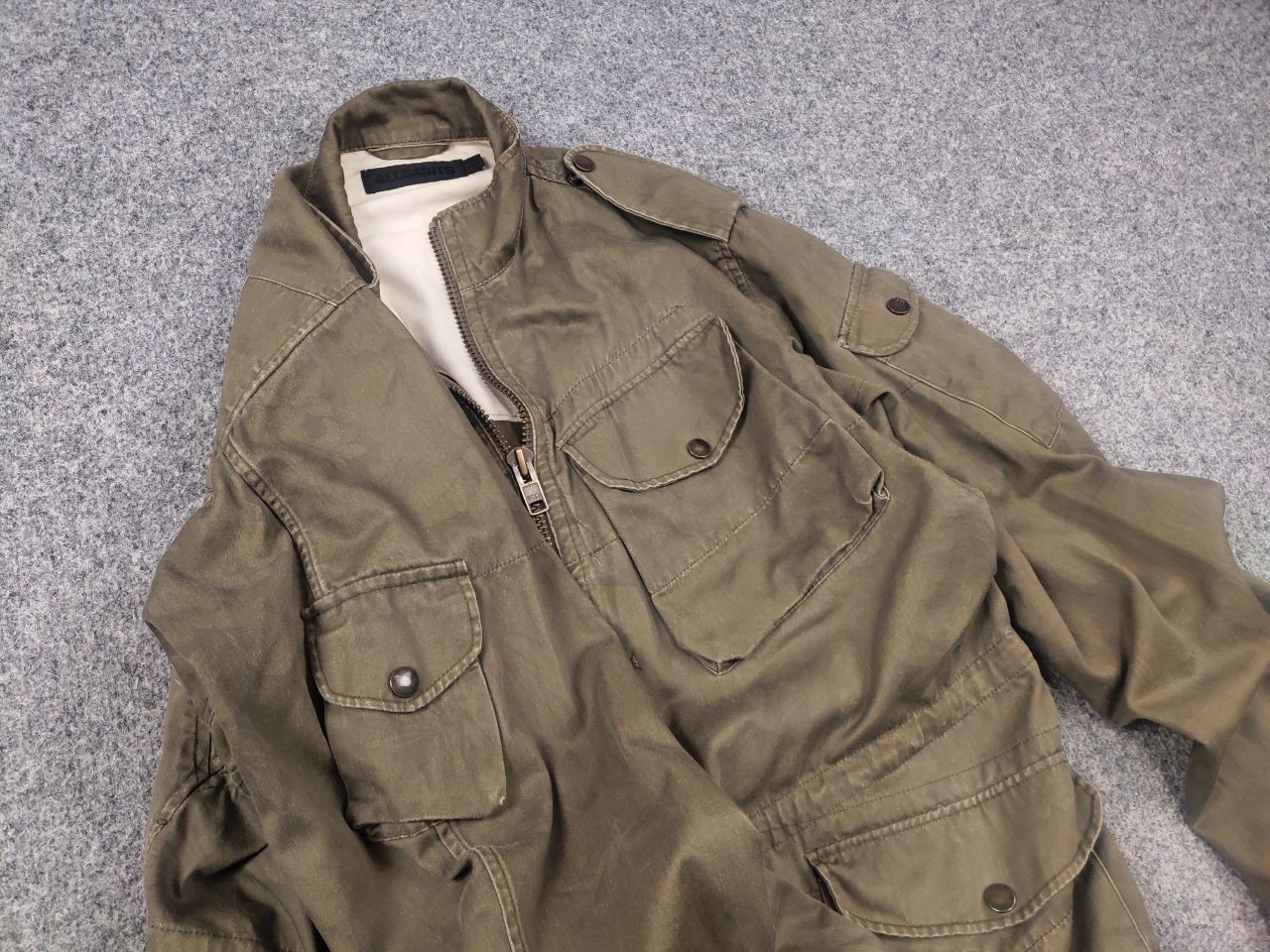 Allsaints Allsaints Spitalfields Vintage military bomber Pocket Jacket Size US M / EU 48-50 / 2 - 11 Thumbnail
