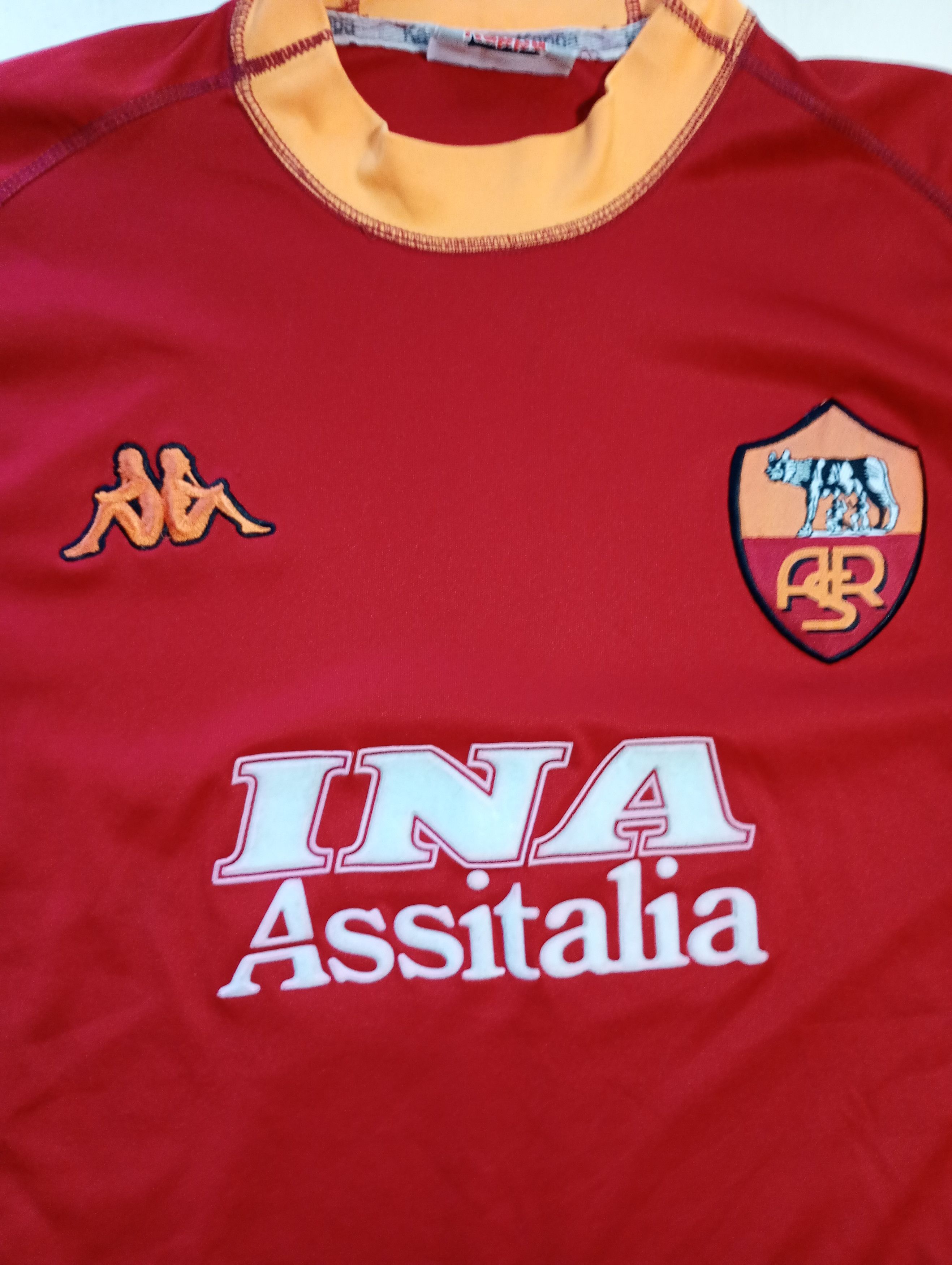 Kappa Kappa AC Roma Fans Jersey 2000-2001 Size US S / EU 44-46 / 1 - 6 Thumbnail