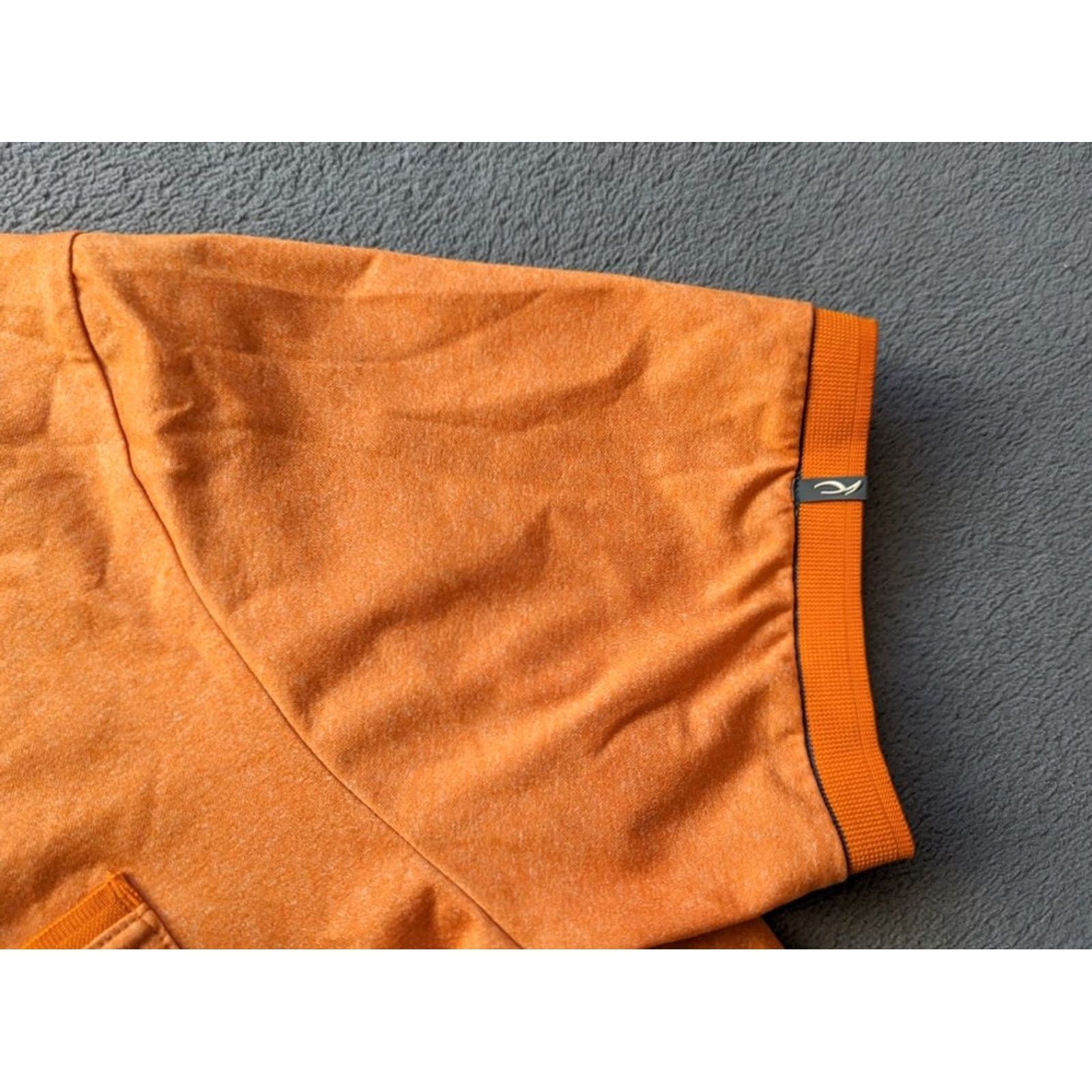 KJUS KJUS Golf Polo Shirt Mens Size M Orange Size US M / EU 48-50 / 2 - 4 Thumbnail