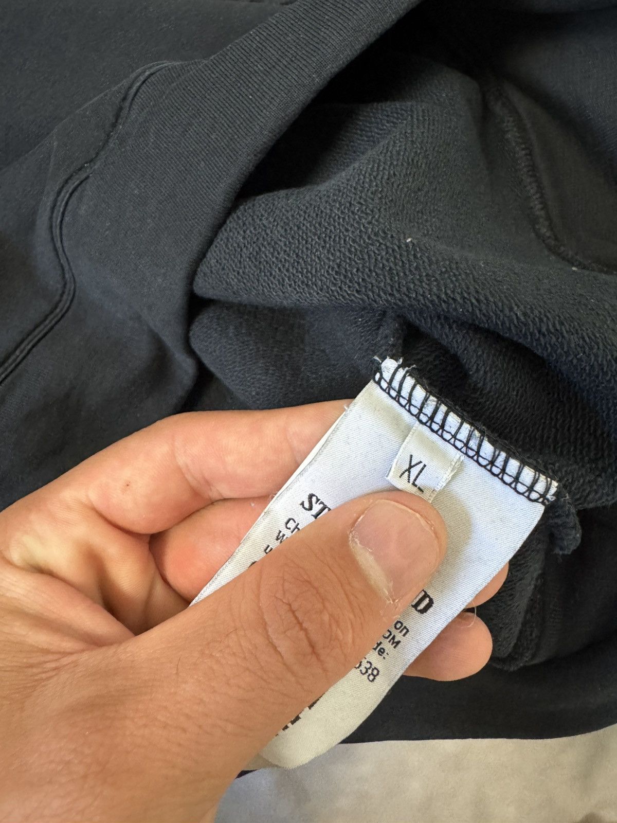 Stone Island Stone Island Black Sweatshirt XL Size US XL / EU 56 / 4 - 10 Thumbnail