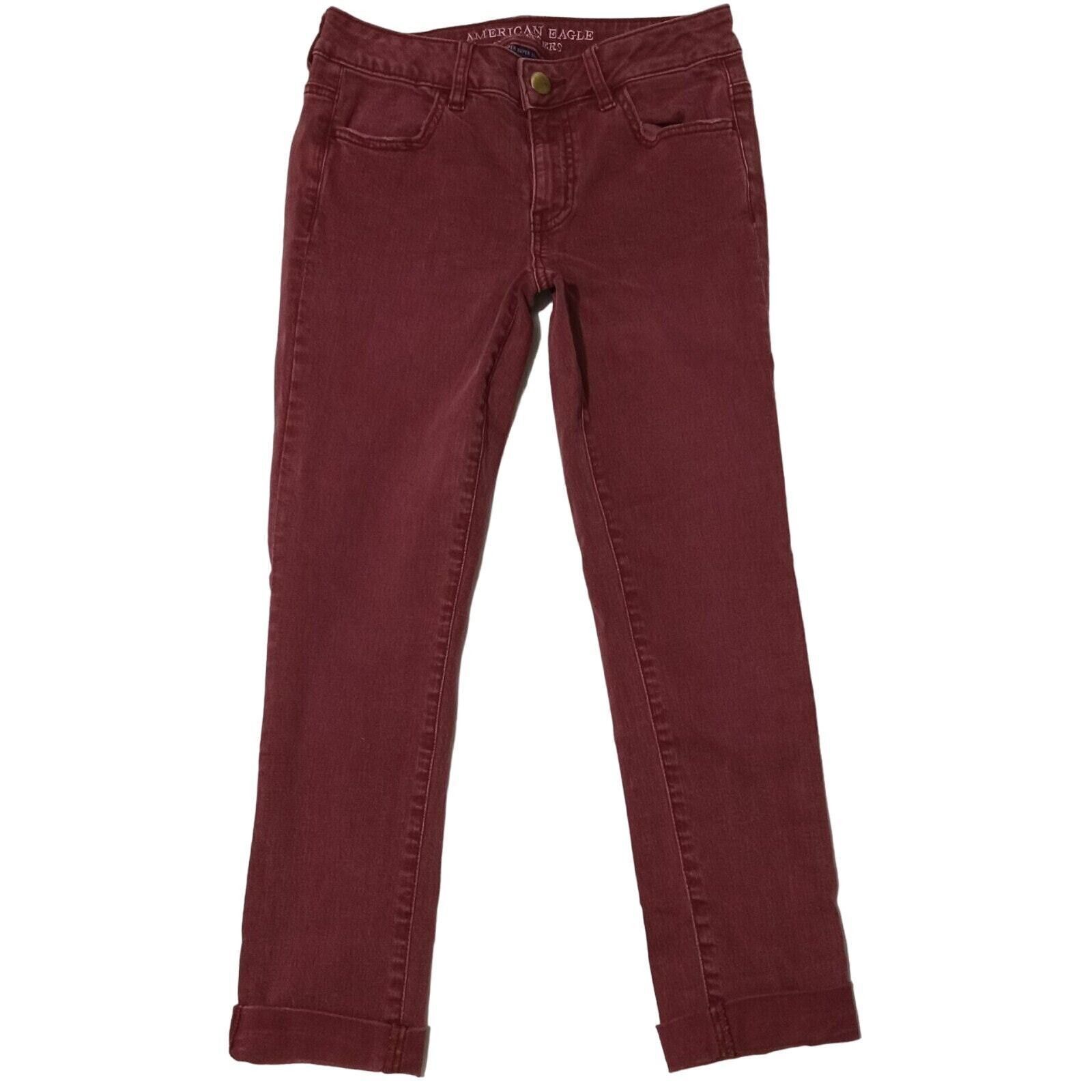 American Eagle Outfitters American Eagle Jeans 4 Super Super Stretch Women's Jegging Size 27" / US 4 / IT 40 - 1 Thumbnail