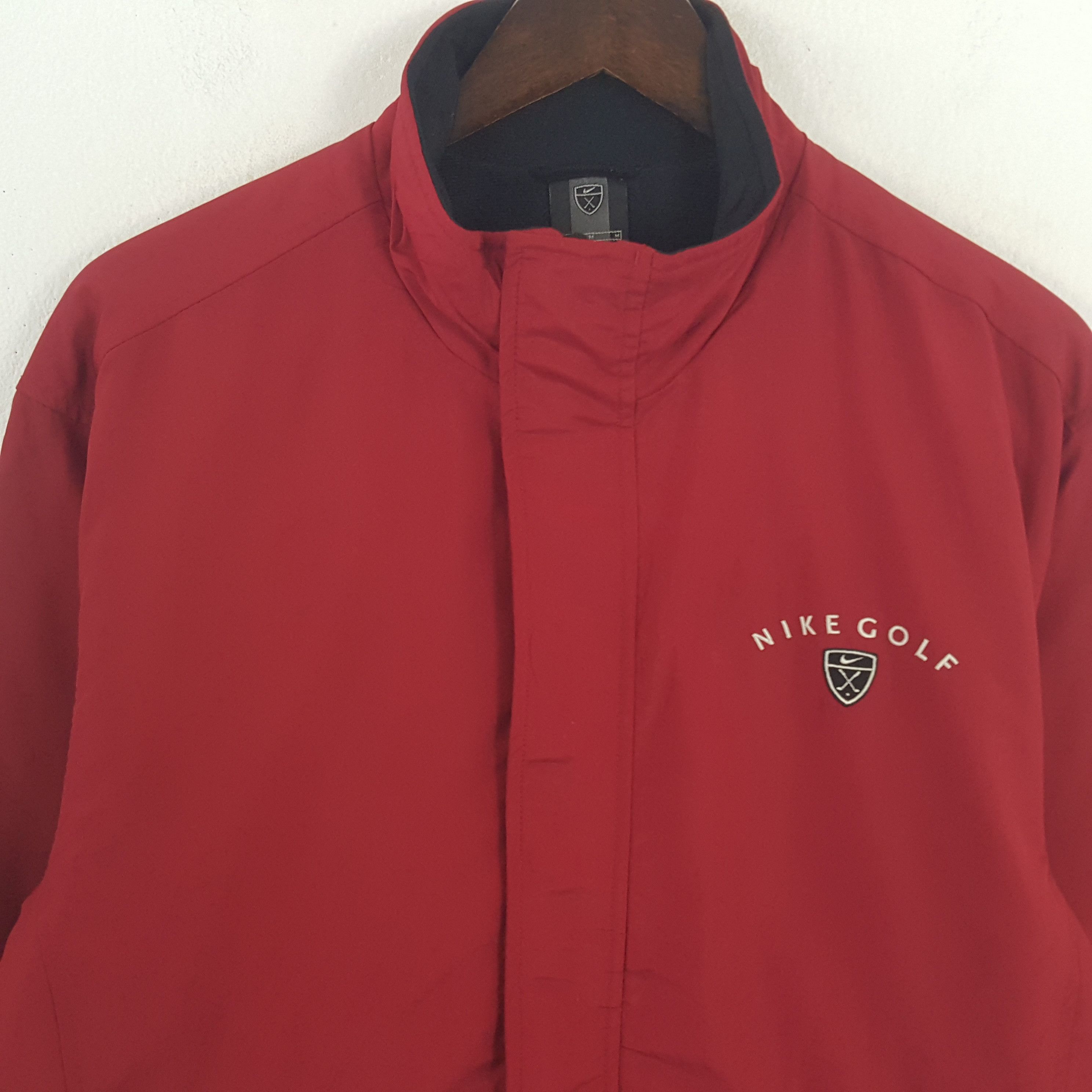 Nike × Vintage Vintage NIKE GOLF Zipper Windbreaker Jacket Size US M / EU 48-50 / 2 - 2 Thumbnail