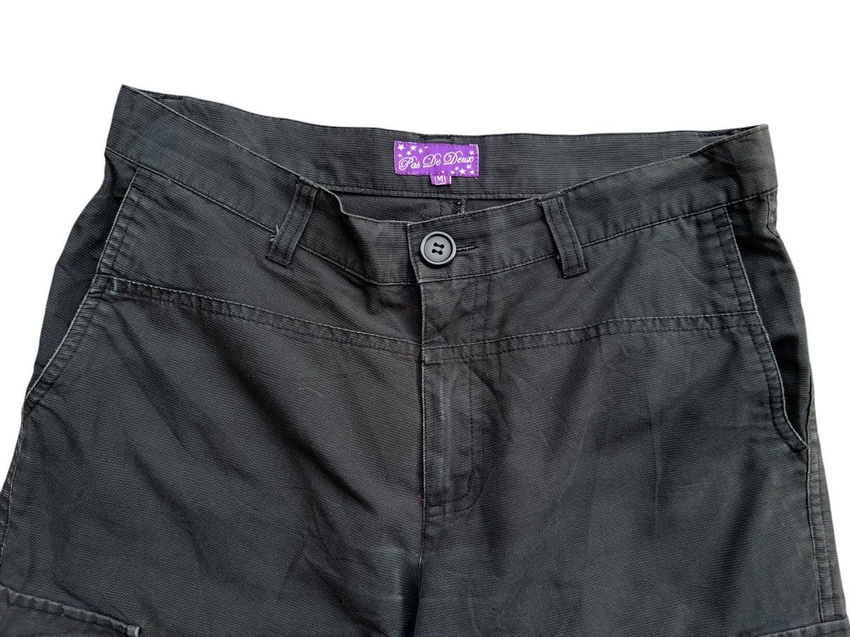 Japanese Brand Pas De Japanese Brand Multipocket Cargo Flare Pants 29x30 .5 Size US 29 - 5 Thumbnail