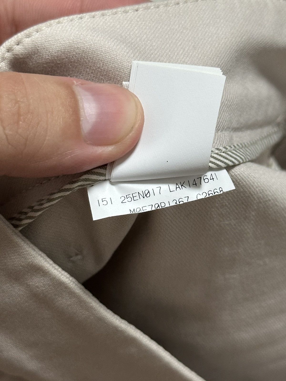 Brunello Cucinelli BRUNELLO CUCINELLI Wide Leg Pants Women's Size USA 6 Beige Size 28" / US 6 / IT 42 - 7 Thumbnail
