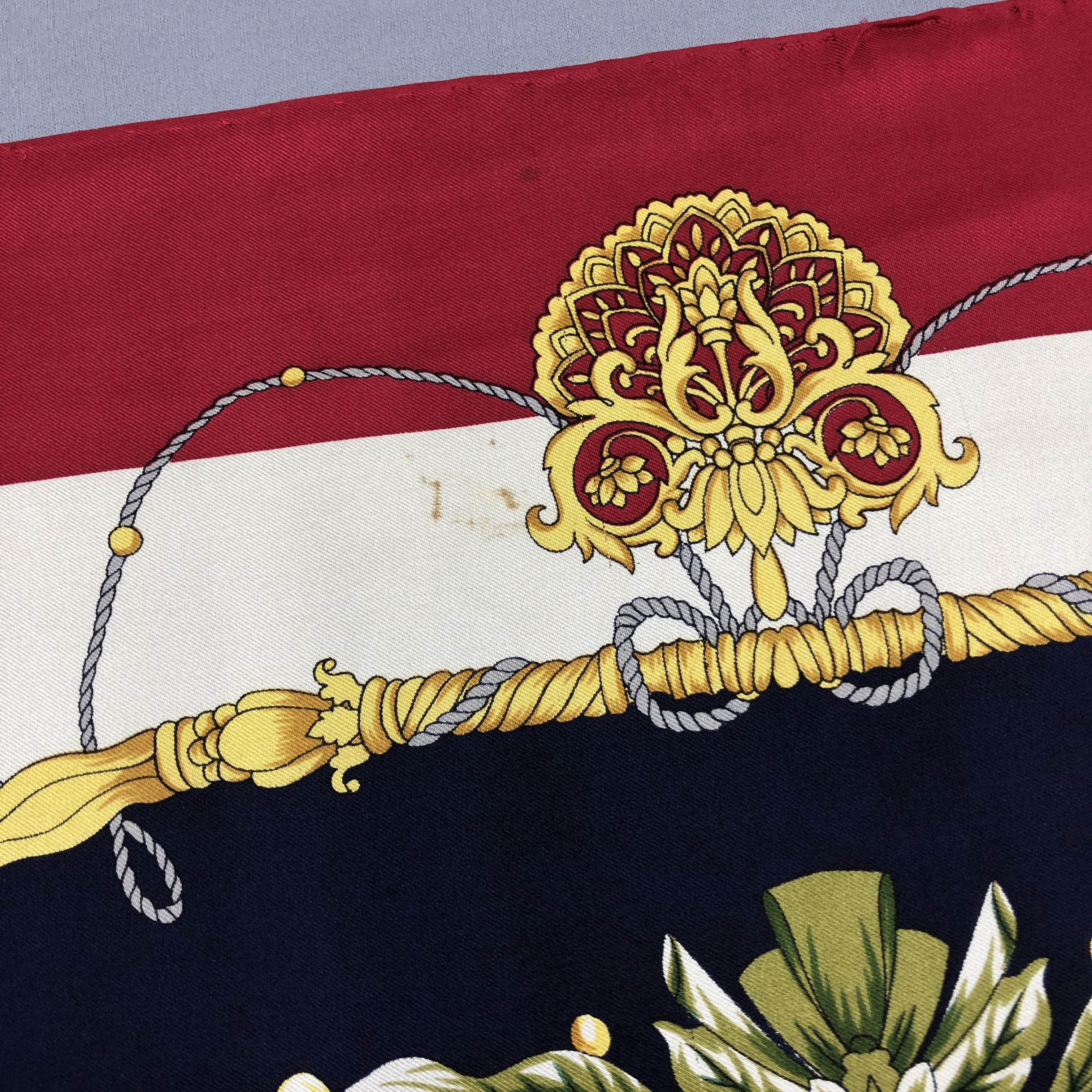 Designer × Vintage Vintage Felix Buhler SILK Scarf Twill Stole Wraps Scarves Size ONE SIZE - 4 Thumbnail