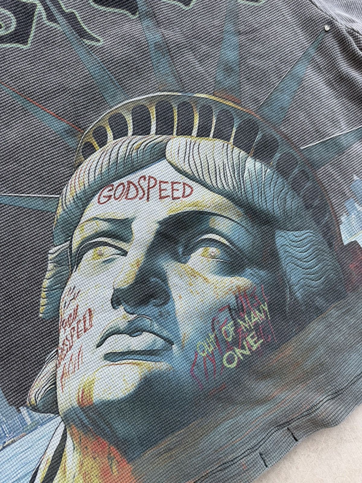 Godspeed Godspeed Sunken Liberty Thermal T-Shirt – Black Medium Size US M / EU 48-50 / 2 - 5 Thumbnail