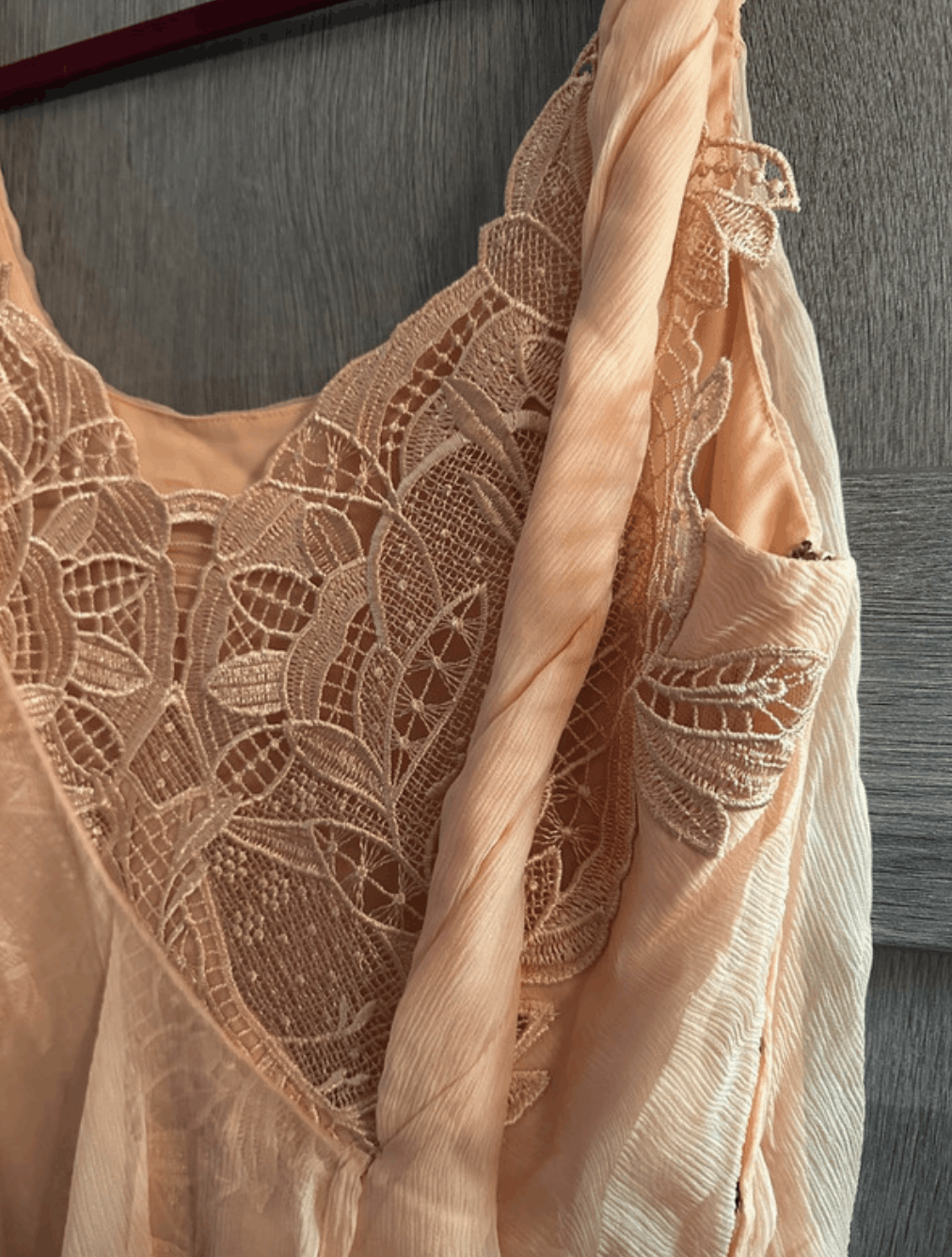 Alberta Ferretti Alberta Ferretti peach silk top Size M / US 6-8 / IT 42-44 - 3 Thumbnail