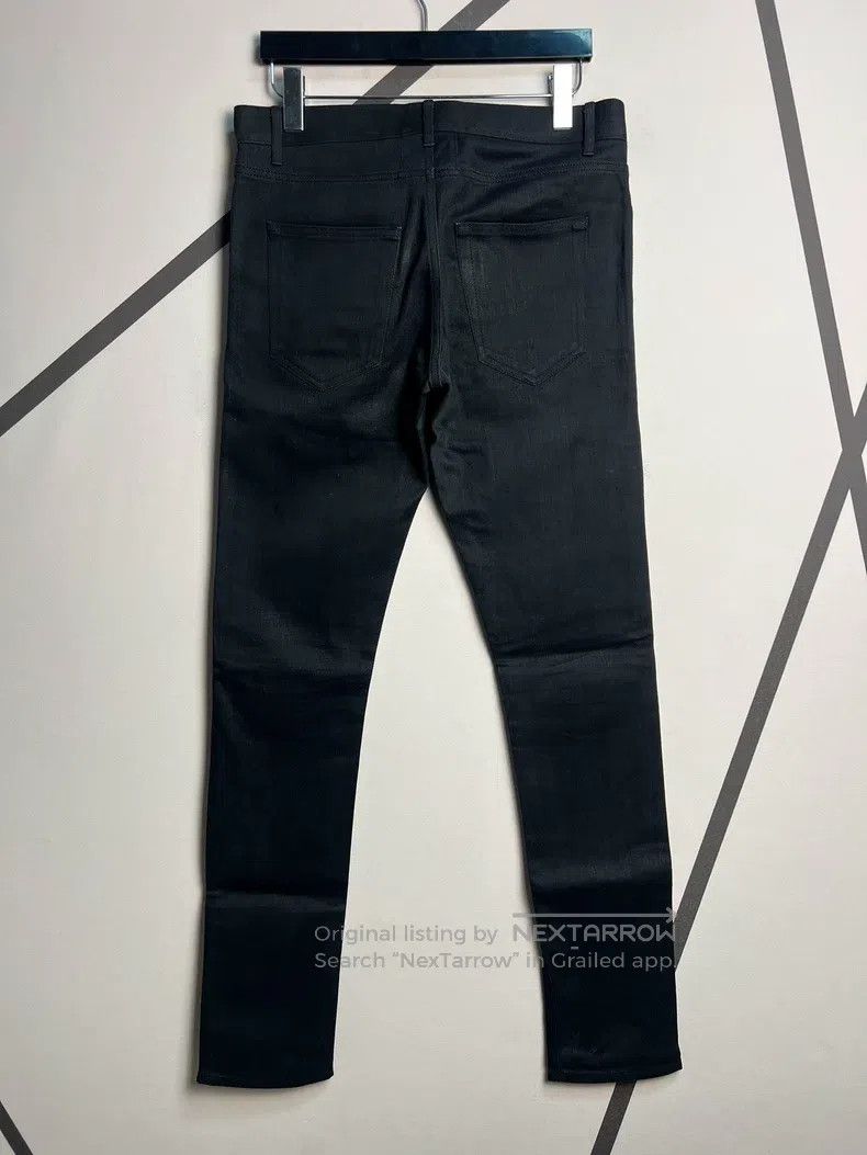 Saint Laurent Paris Saint Laurent Paris Basic Black Denim Jeans Size US 32 / EU 48 - 2 Thumbnail