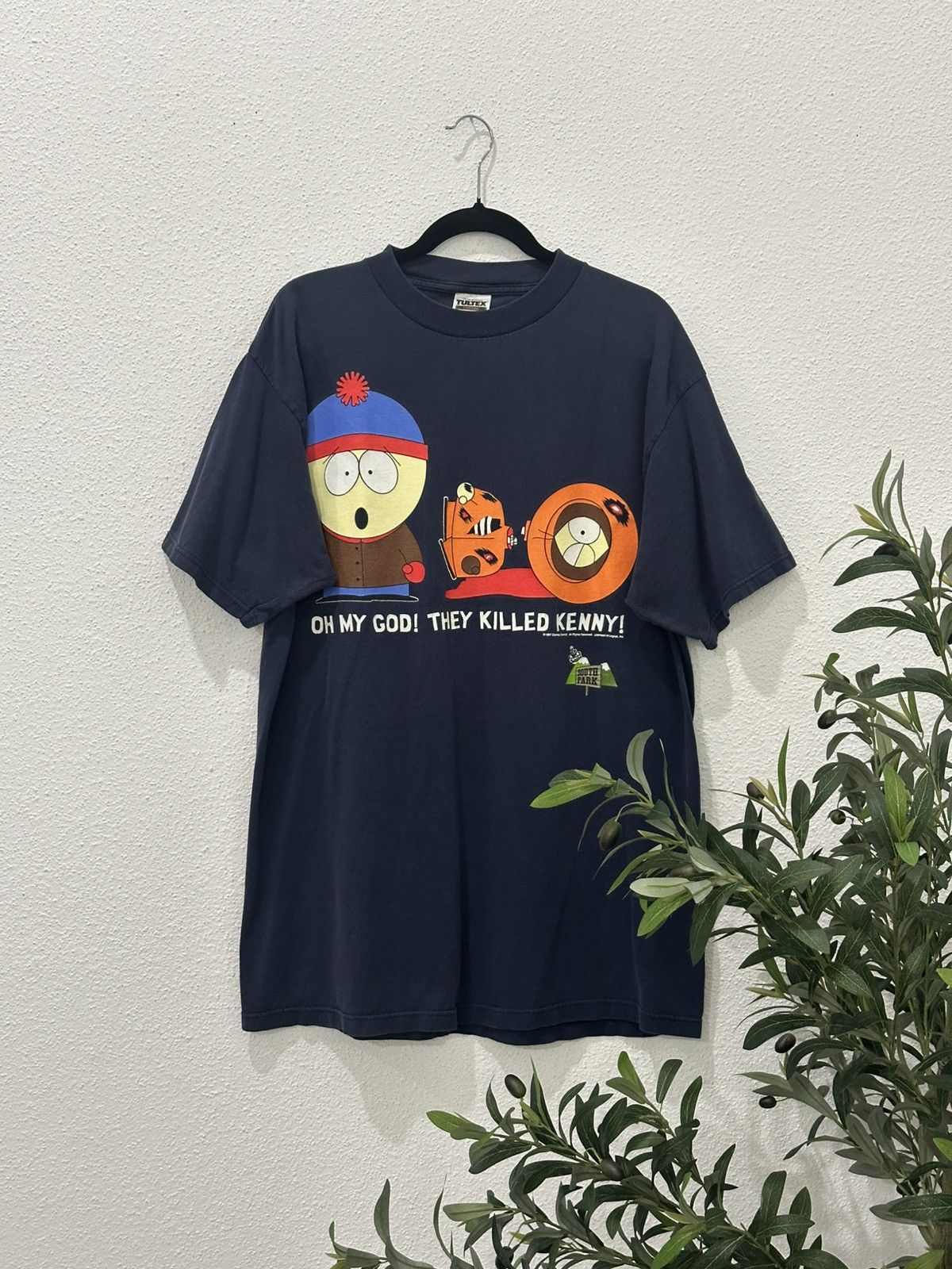 Vintage 90s South Park “OH MY GOD THEY KILLED KENNY” 1997 XL