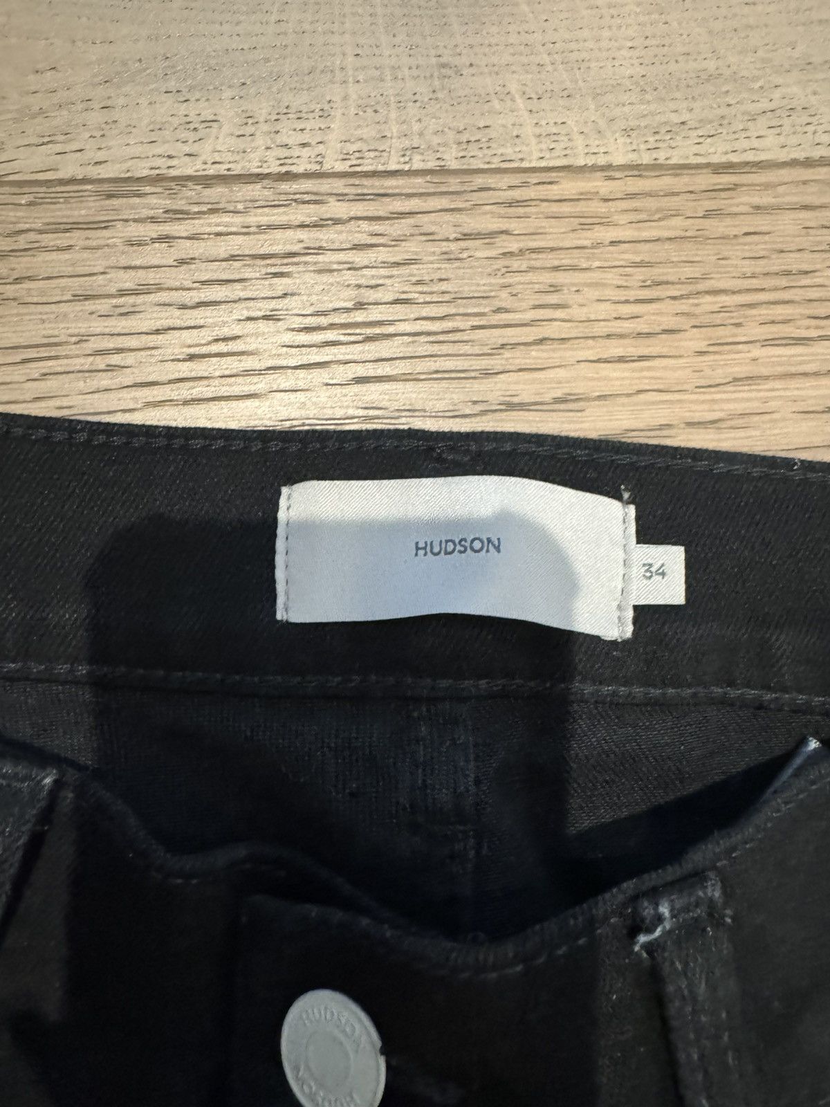 HUDSON Kick Flare Jeans Black – Size 34 (BK1)