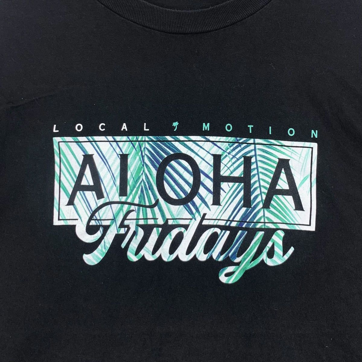 Vintage LOCAL MOTION HAWAII Aloha Fridays Tattoo Logo Tee Shirt Size US L / EU 52-54 / 3 - 3 Thumbnail