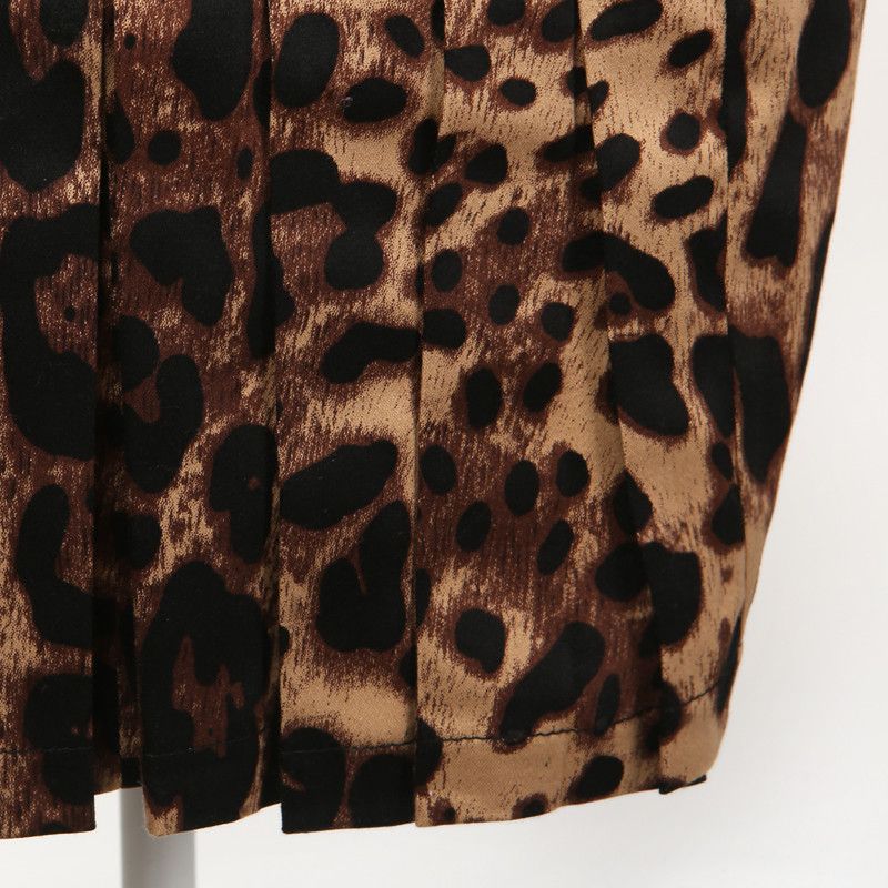 Other Leopard print pencil skirt for women Size 36" / US 14 / IT 50 - 5 Thumbnail