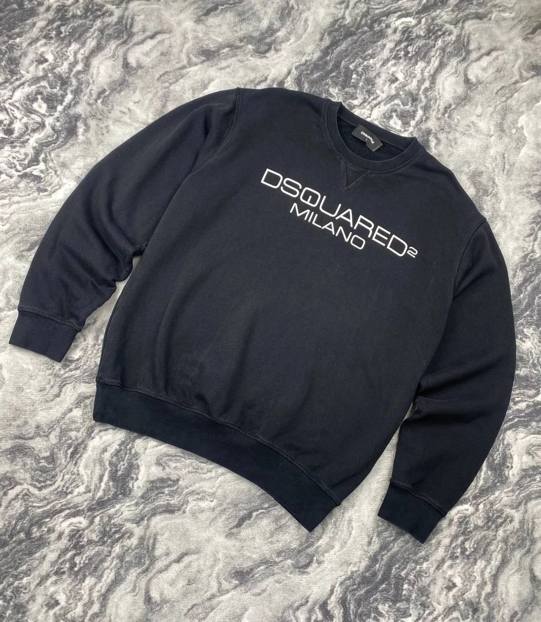 Dsquared2 Dsquared2 Sweatshirt Big Logo Men Size L Black Size US L / EU 52-54 / 3 - 1 Thumbnail