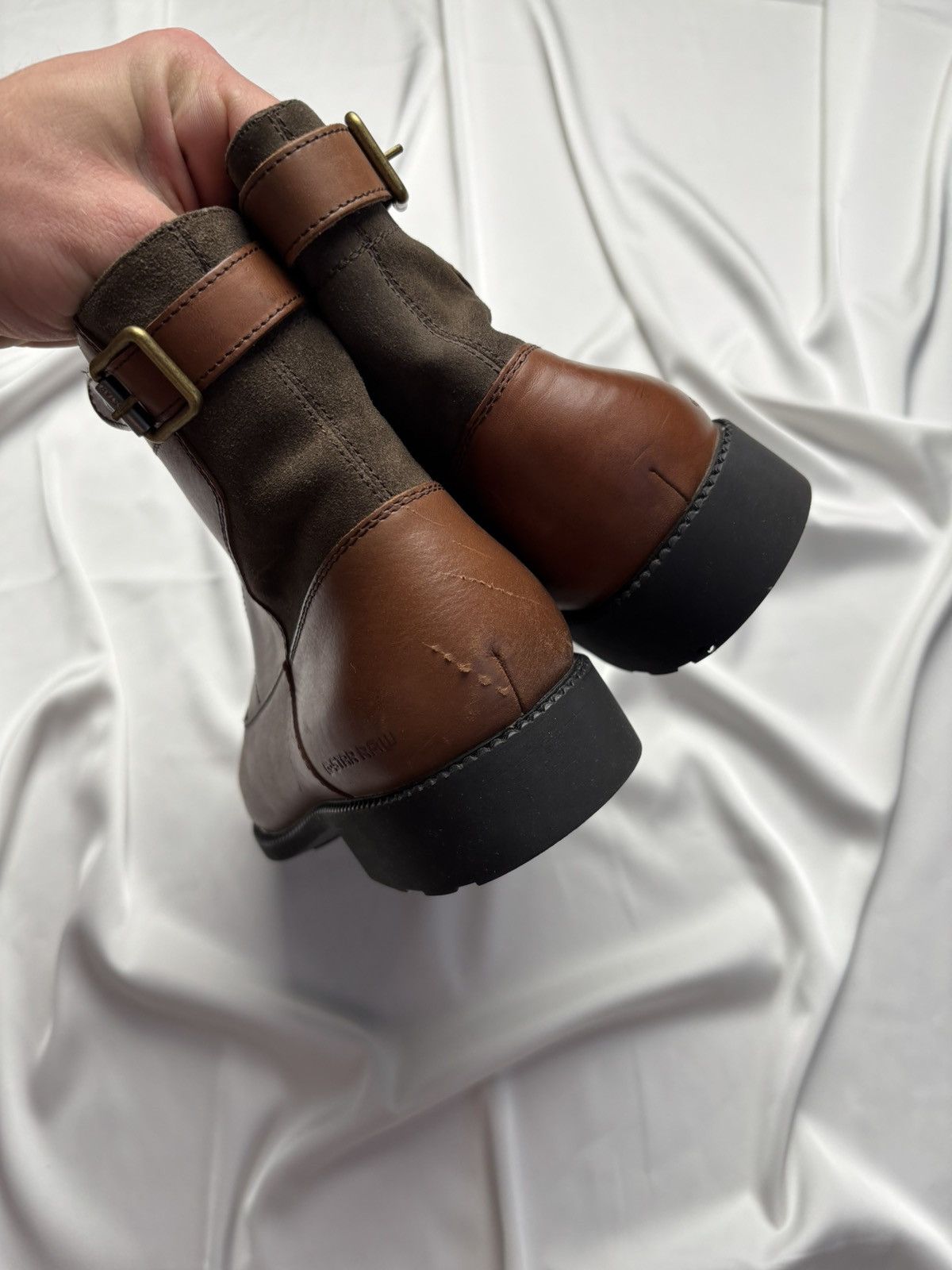 G-Star G Star Raw leather biker boots Size US 8 / EU 41 - 7 Thumbnail