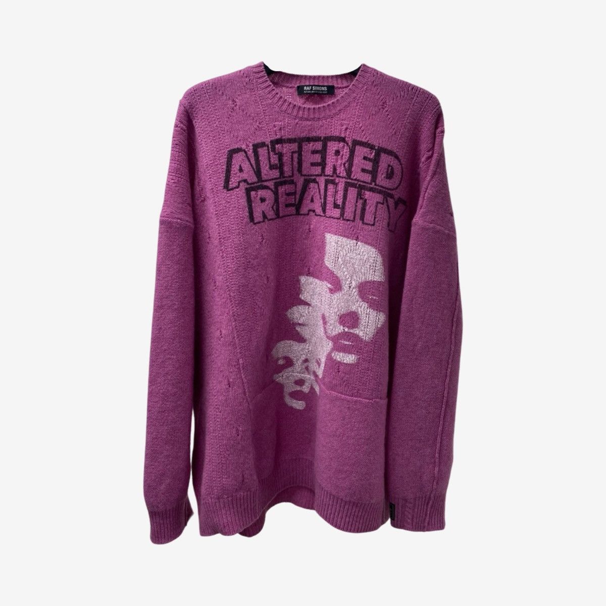 image of Raf Simons Ss23 Altered Reality Knit Sz.1, Men's (Size Large)