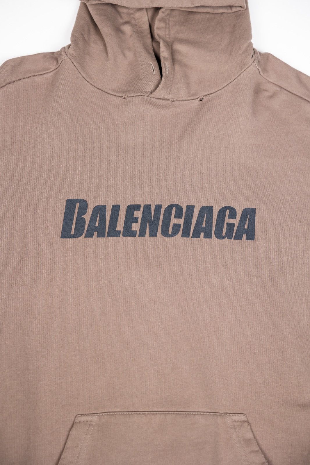 Balenciaga Balenciaga Cracked Logo Hoodie Size US XS / EU 42 / 0 - 2 Thumbnail