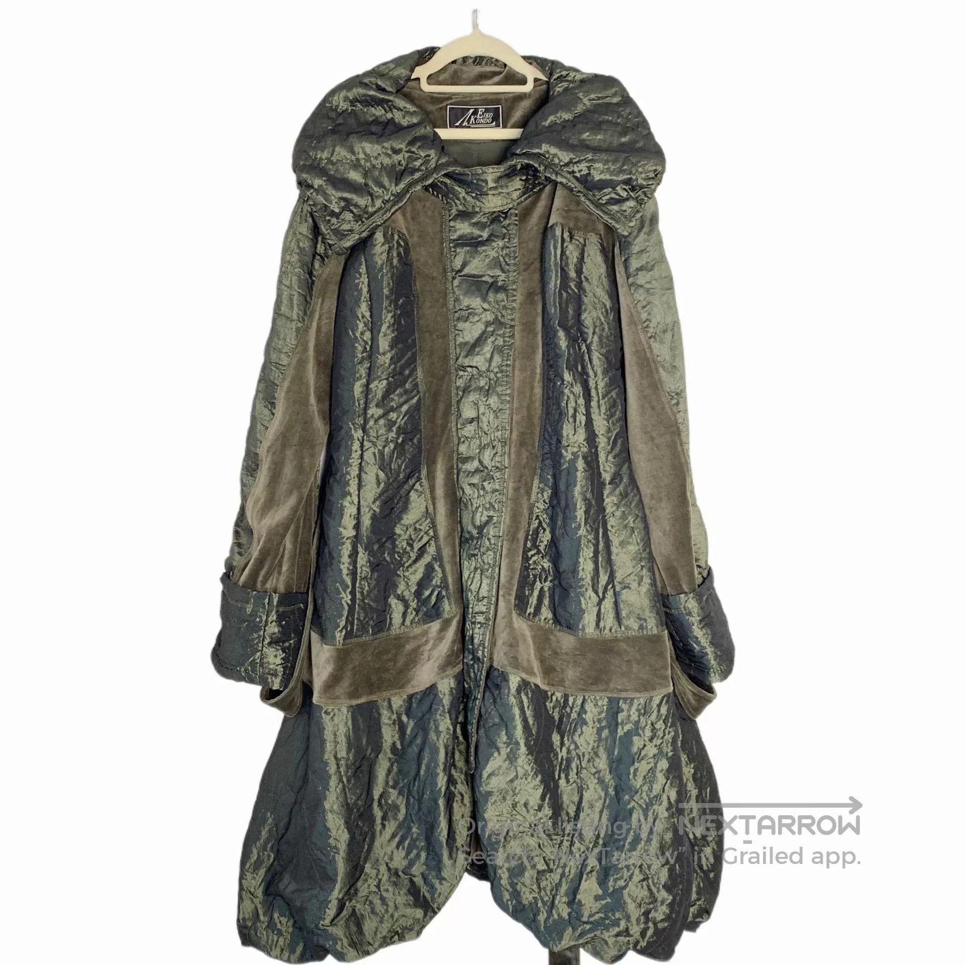 Michiko Koshino London Long Cotton Trench Coat with Belt. Size M / US 6-8 / IT 42-44 - 1 Thumbnail