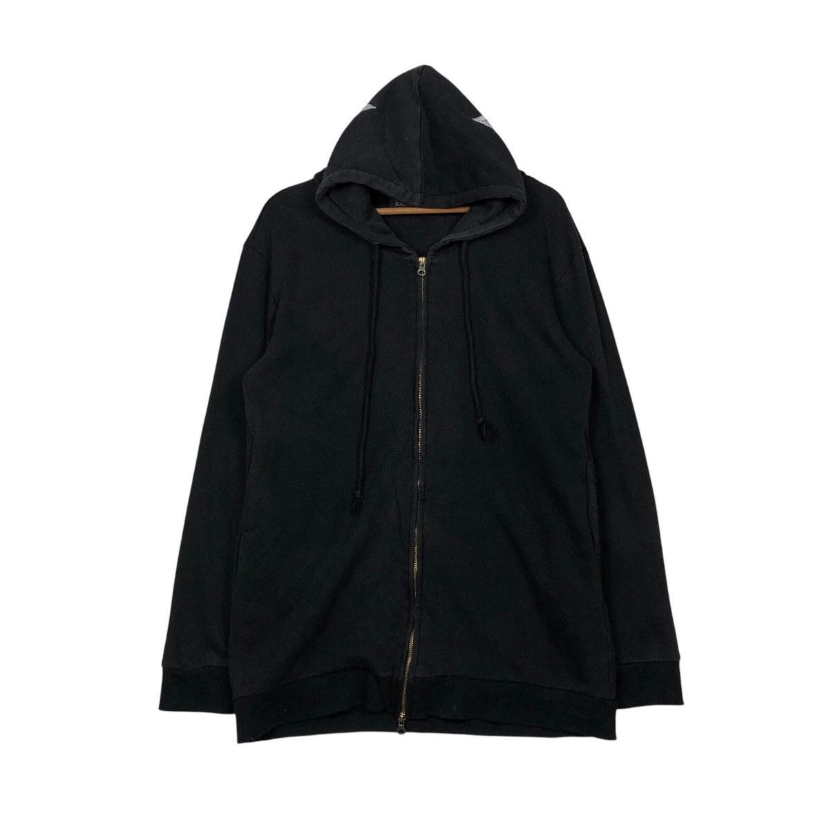 Hysteric Glamour 📌Vintage Hoodie Zipper Jacket Black Moral Punk Big Logo Size US M / EU 48-50 / 2 - 5 Thumbnail